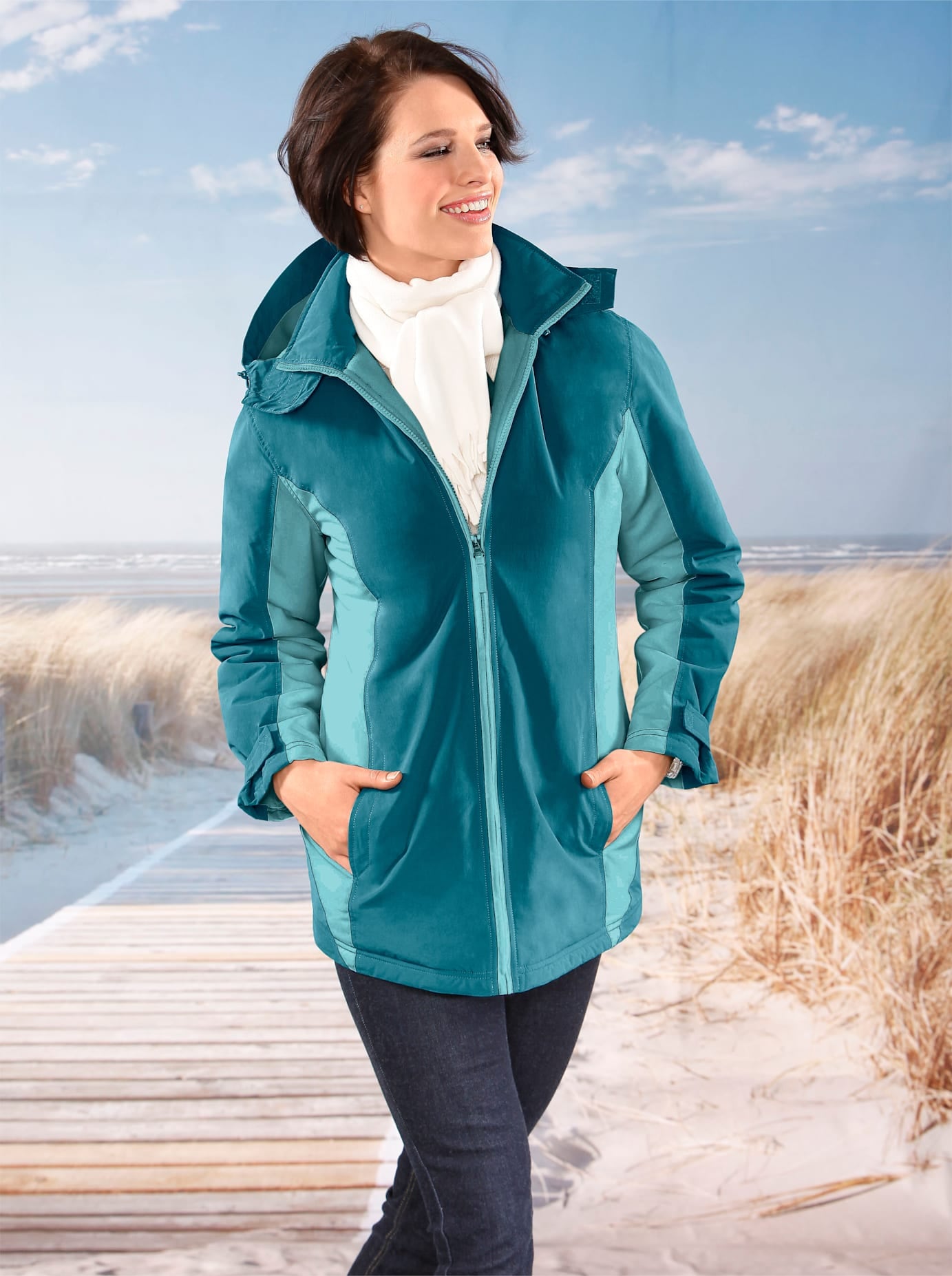 Classic Basics Funktionsjacke mit Kapuze günstig online kaufen