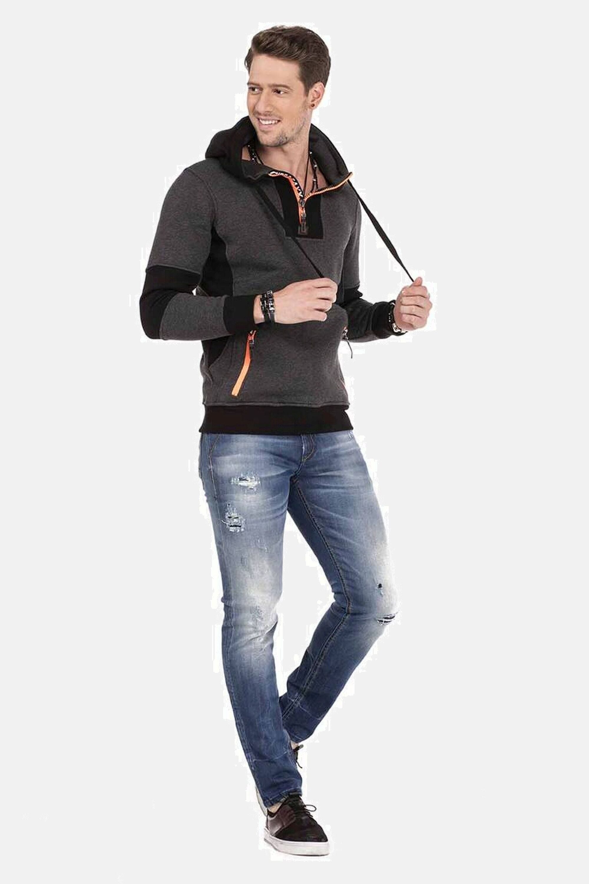 Cipo & Baxx Slim-fit-Jeans »Jeans«, im Destroyed-Look, CD-475
