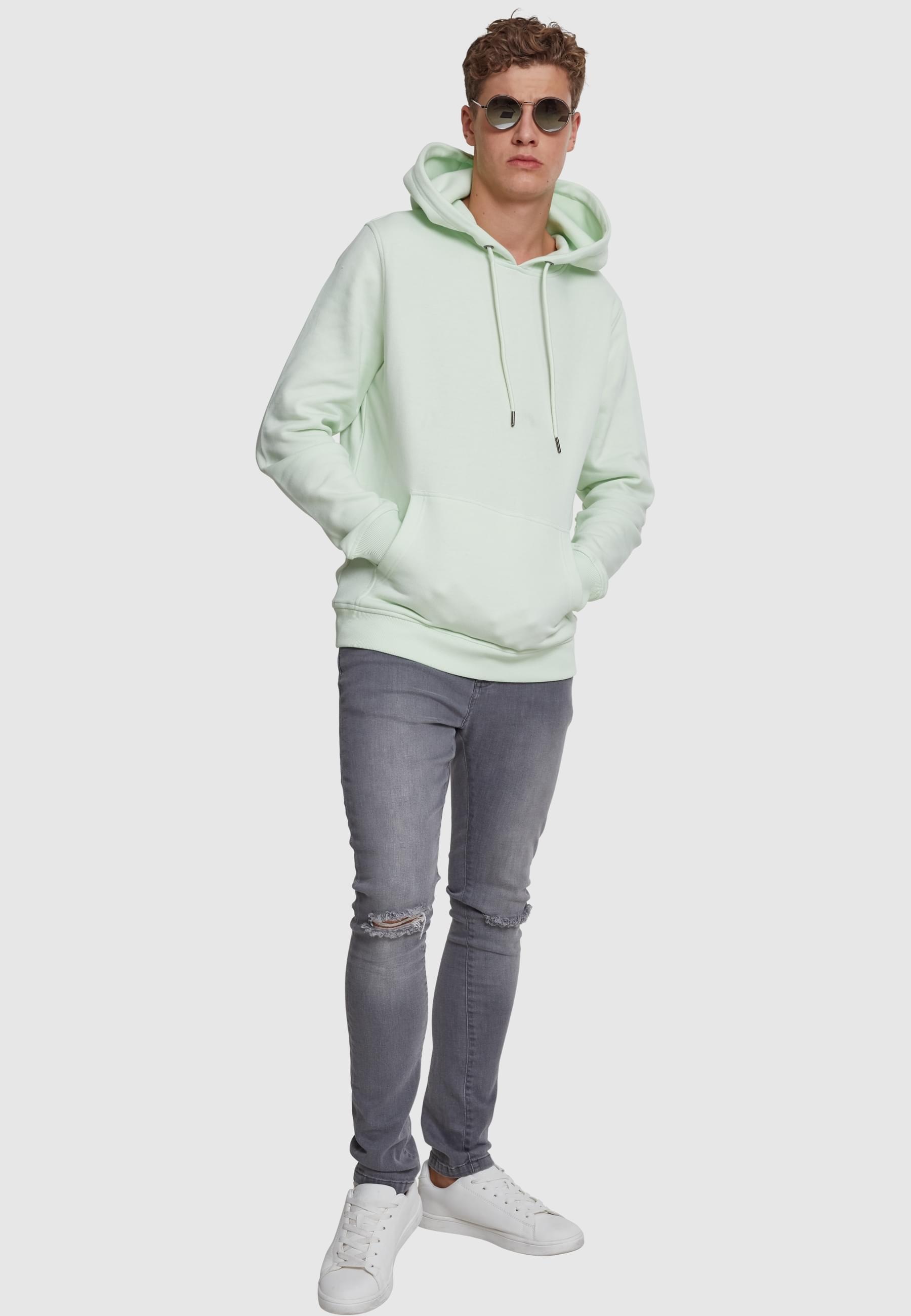 URBAN CLASSICS Sweatshirt »Urban Classics Herren Basic Sweat Hoody«, (1 tlg.)
