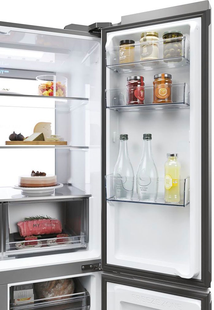 Haier Multi Door CUBE 90 SERIE 7 »HCR79F19ENMM«, 191 cm hoch, 91 cm breit, HumidityZone, Total No Frost