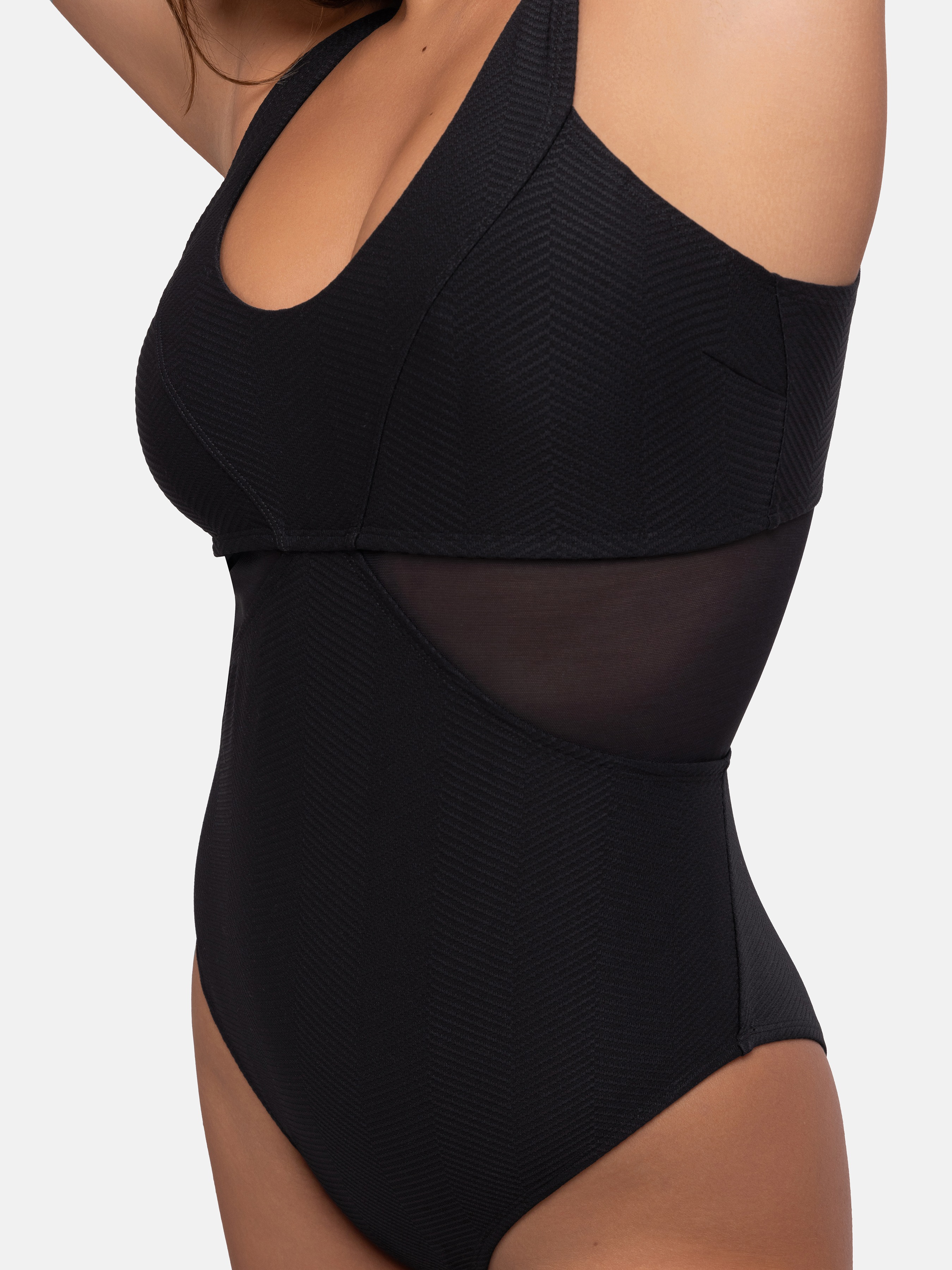 Thumbnail - Dorina Badeanzug "SAINT TROPEZ" Ohne Bügel, Powermesh, herausnehmbare Polster