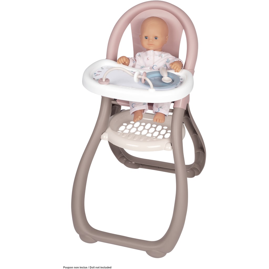 Smoby Puppenhochstuhl »Baby Nurse, Puppenhochstuhl, rosa/beige«