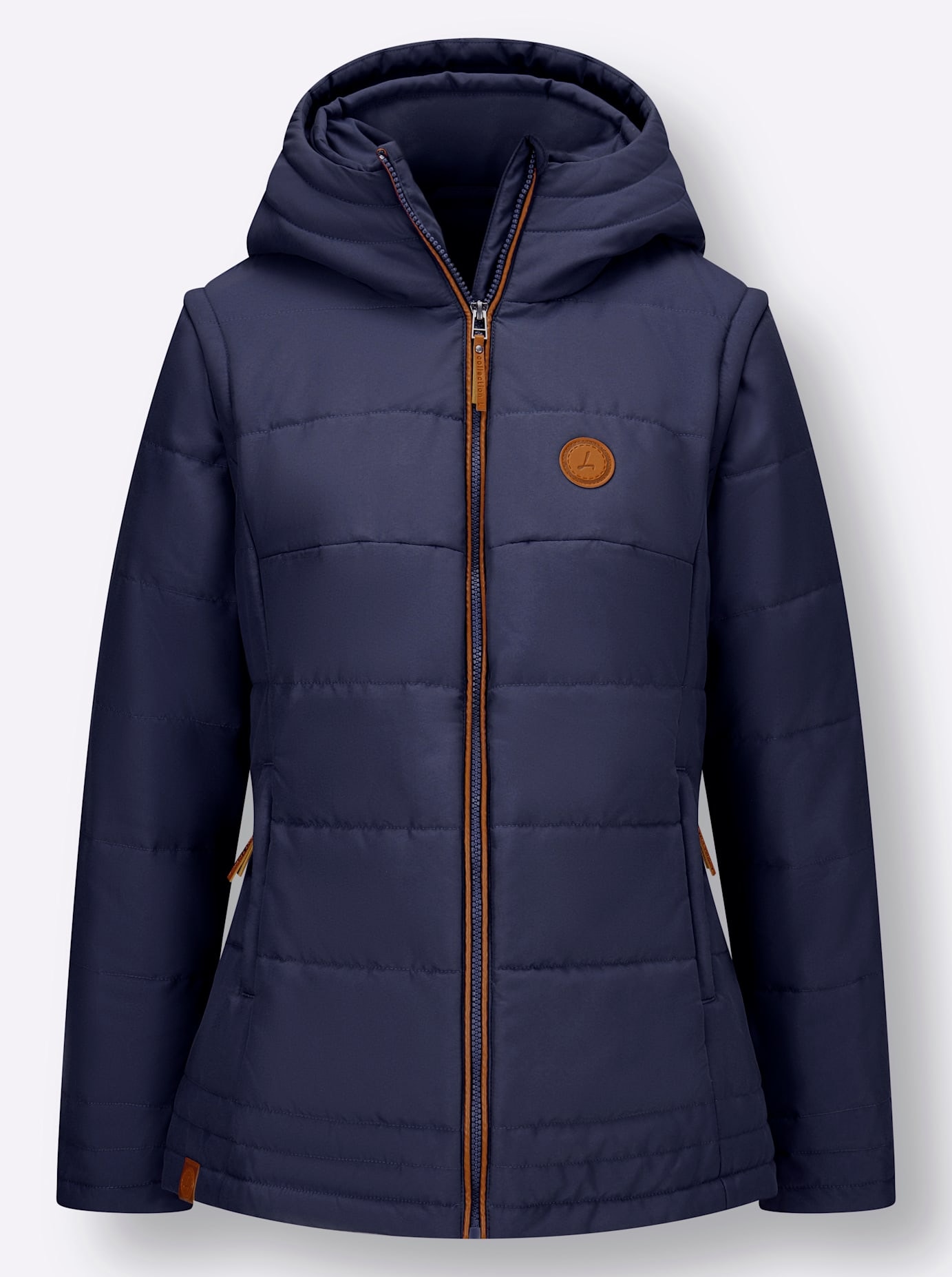 Casual Looks Steppjacke, mit Kapuze