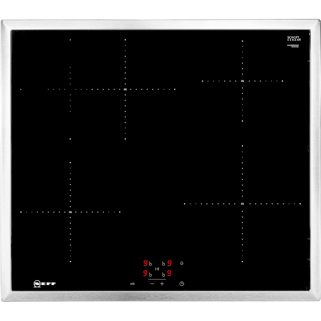 NEFF Induktions Herd-Set »XE4I«, E1CCD2AN1, mit Teleskopauszug nachrüstbar, EasyClean