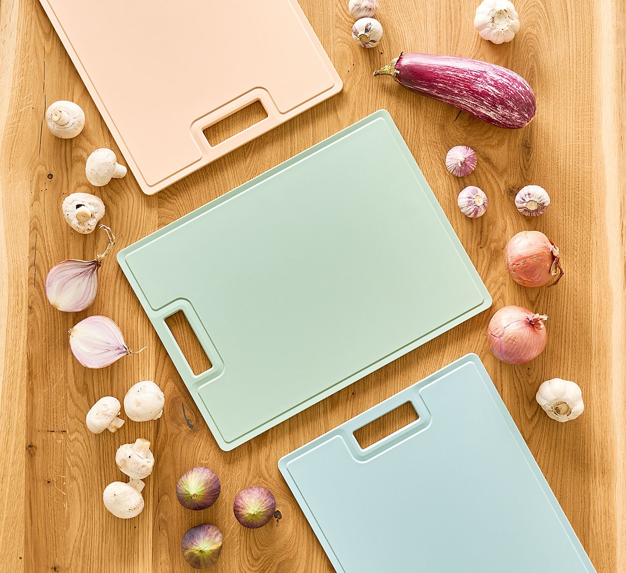 Zeller Present Schneidebrett "Pastel" trendige Pastelltöne günstig online kaufen