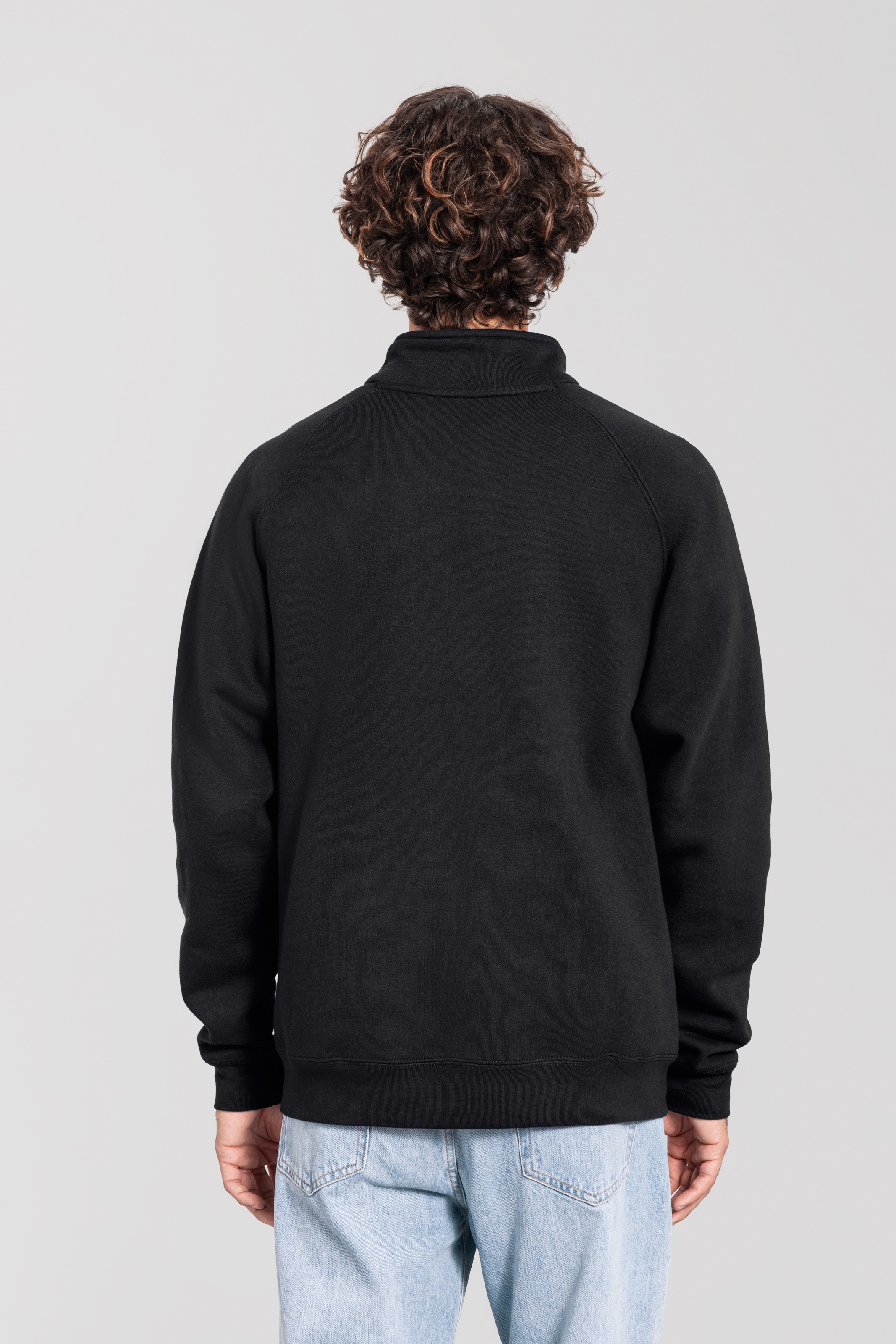 Fruit of the Loom Sweatjacke »Iconic Premium Sweat Jacket« mit Eingrifftaschen, meliert, in normaler Länge