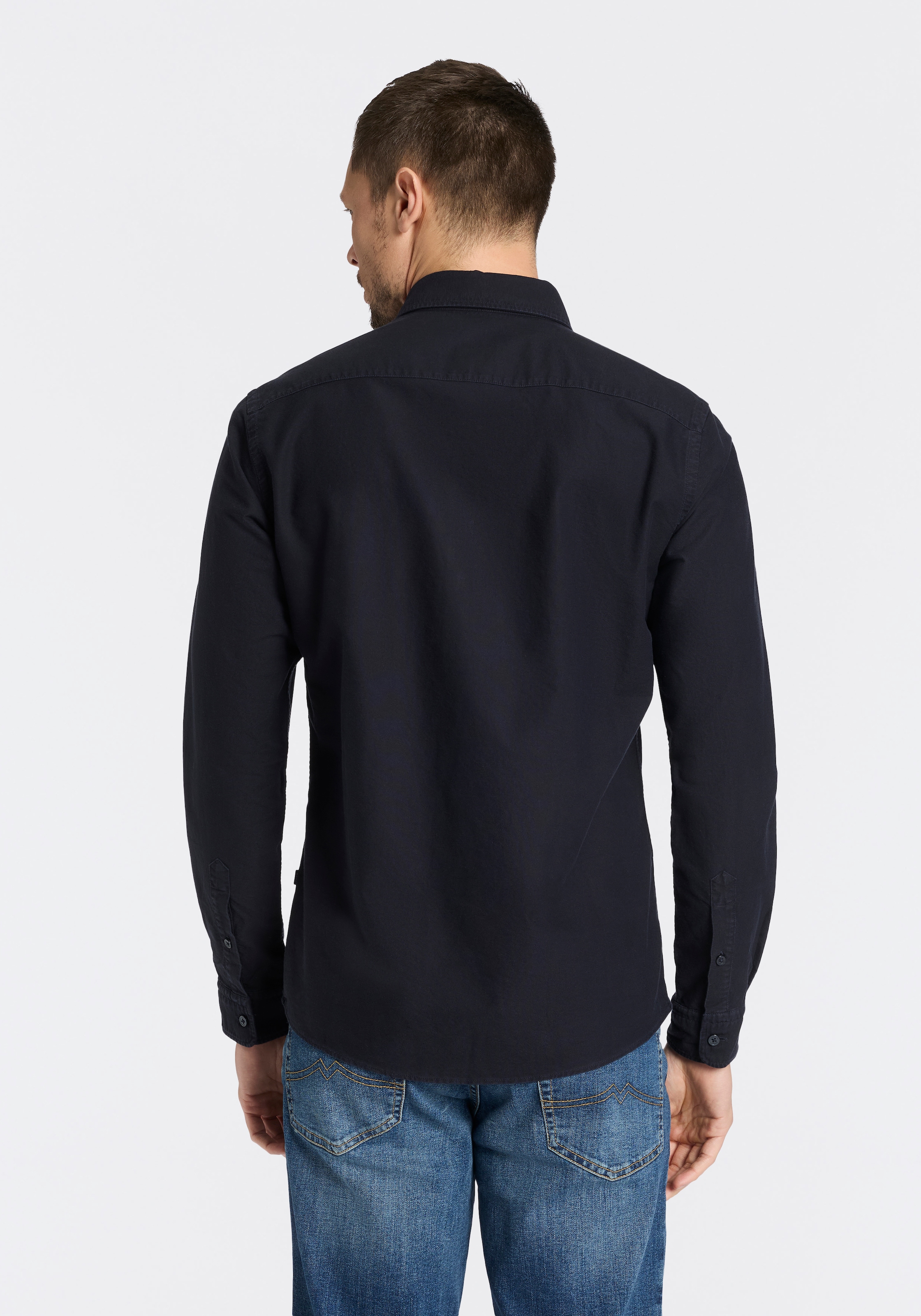 BOSS Businesshemd »ROAN« Langarm, Button-Down-Kragen, slim fit