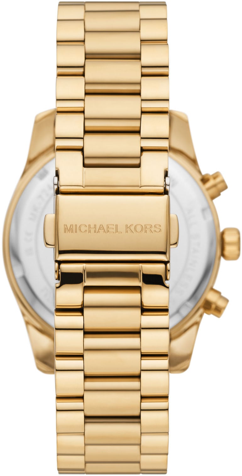 MICHAEL KORS Chronograph »LEXINGTON«, Quarzuhr, Armbanduhr, Damenuhr, Stoppfunktion, Edelstahlarmband