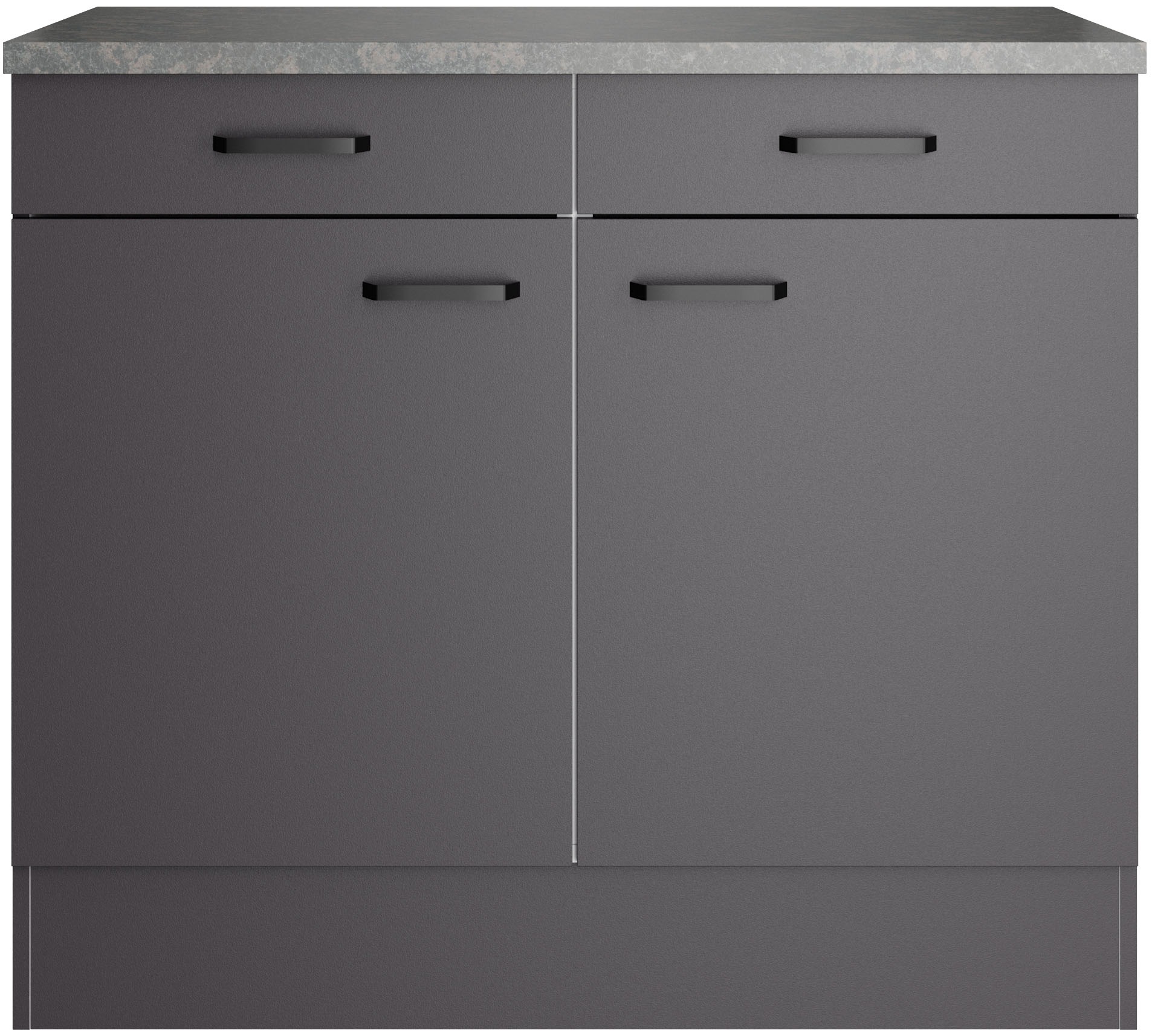 OPTIFIT Unterschrank "OPTImulti" Breite 100 cm, Tiefe 60 cm, mit 2 Türen, 2 günstig online kaufen