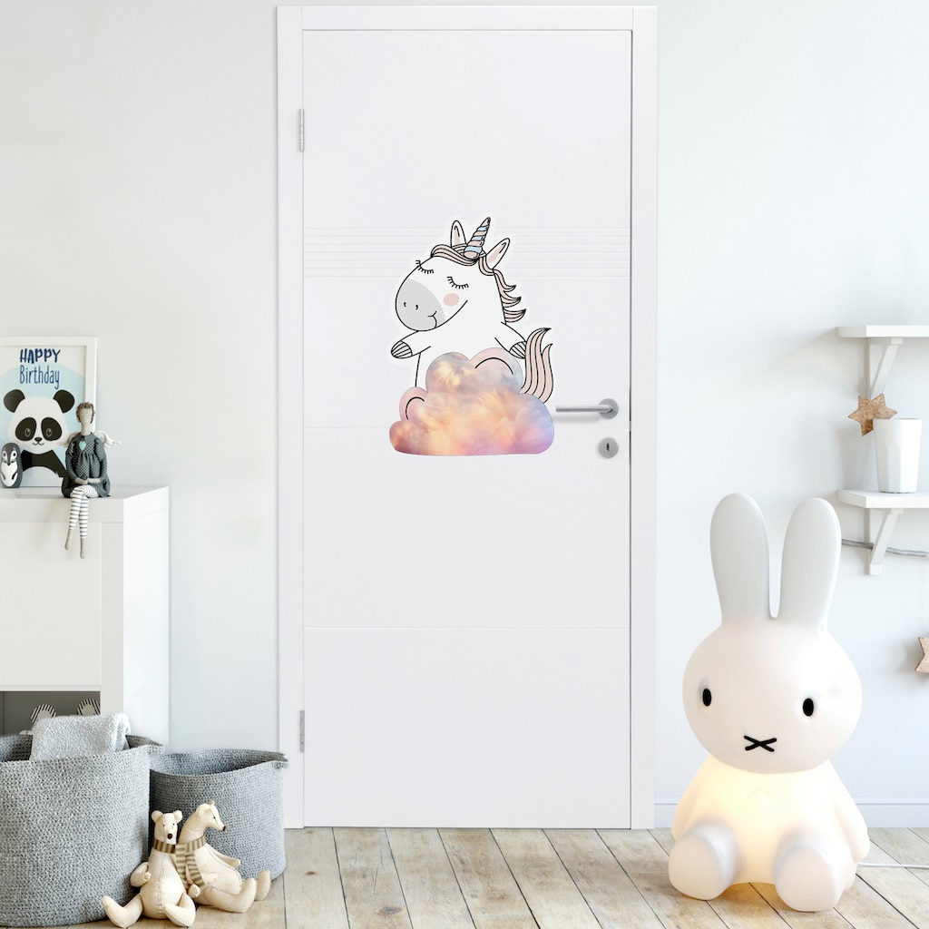 MySpotti Wandsticker »Memo Kids Unicorn«, (1 St.)