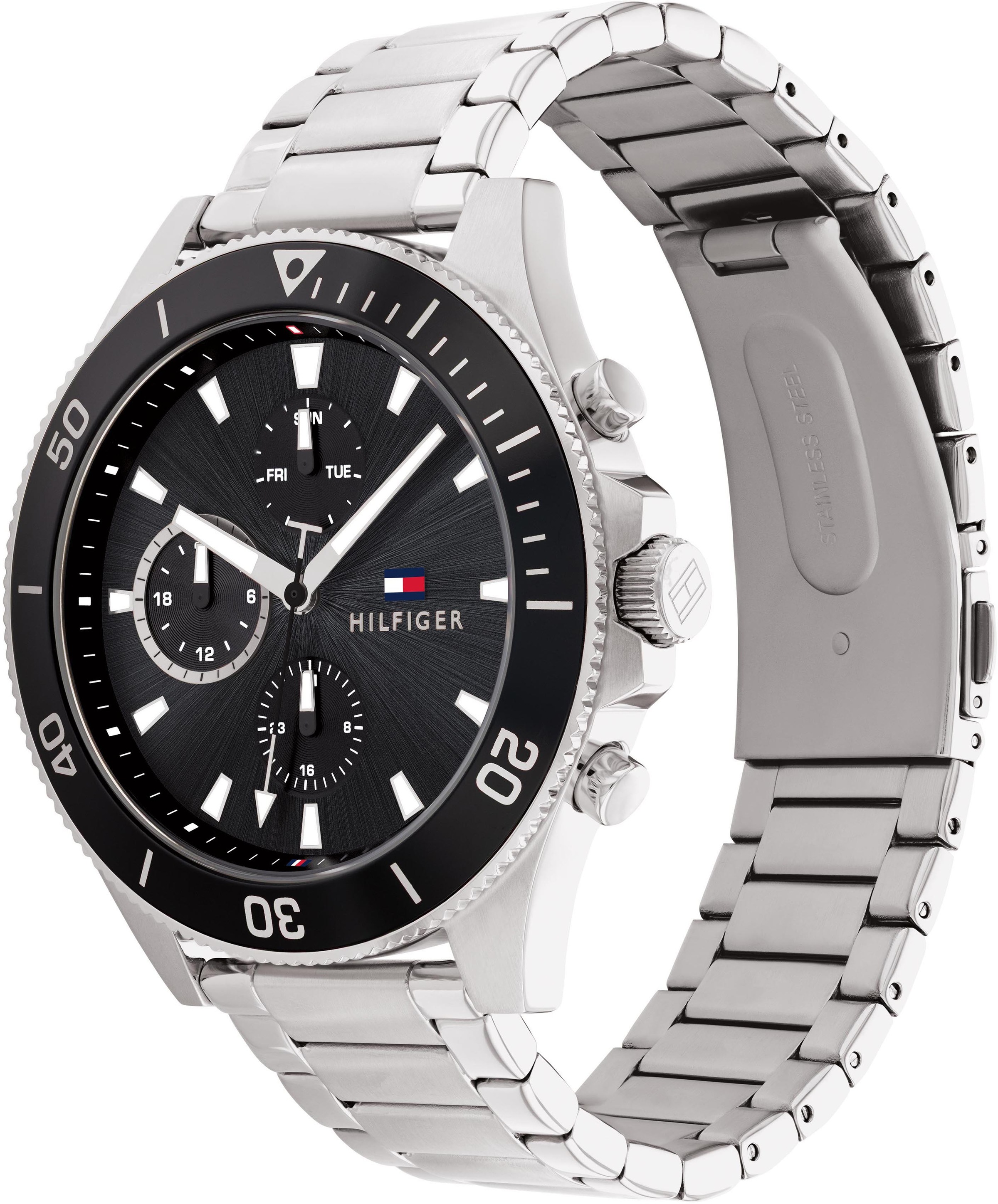 | online bestellen Hilfiger BAUR »1791916« Multifunktionsuhr Tommy