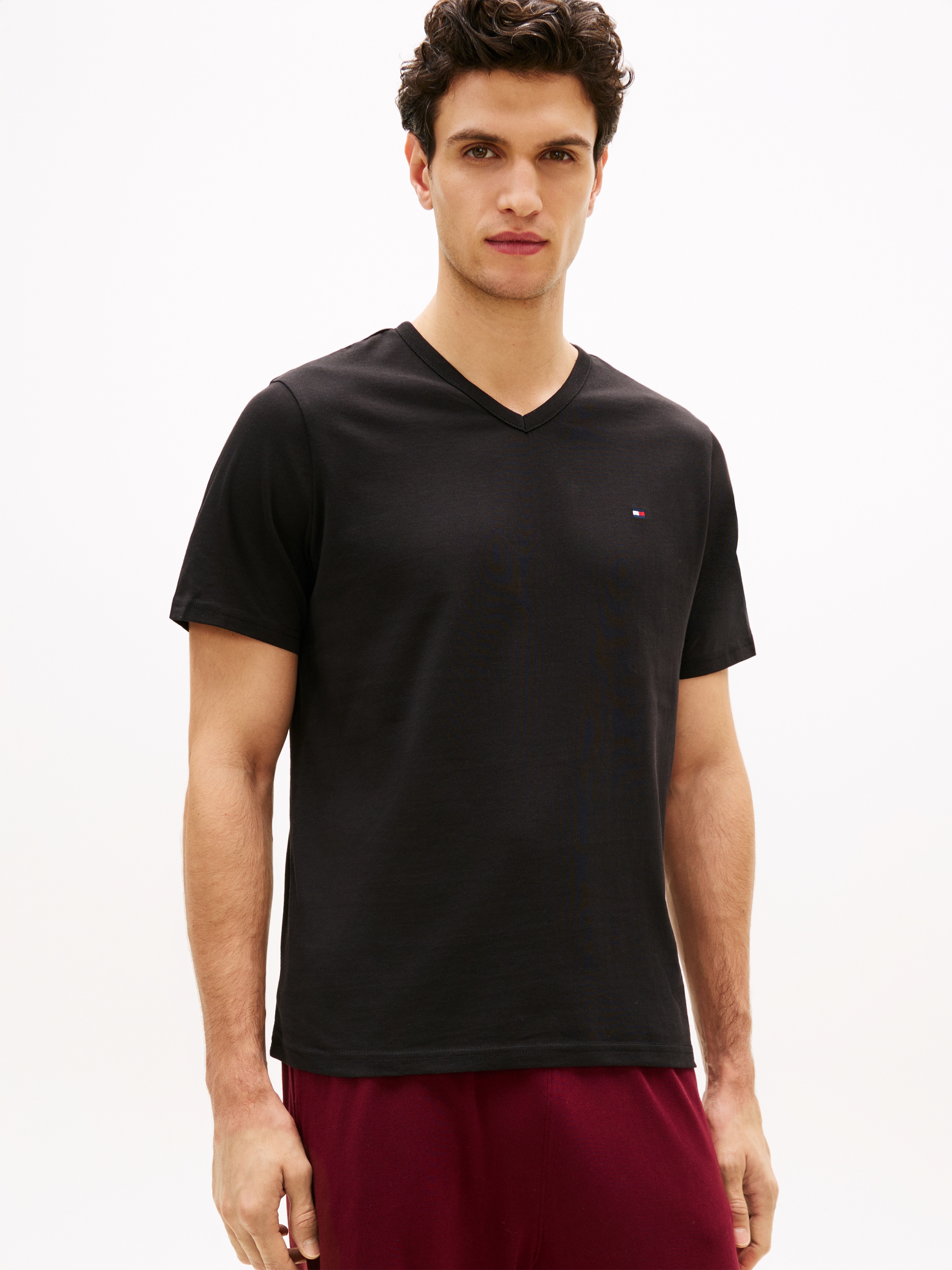Tommy Hilfiger Underwear T-Shirt Regular fit mit V-Ausschnitt günstig online kaufen