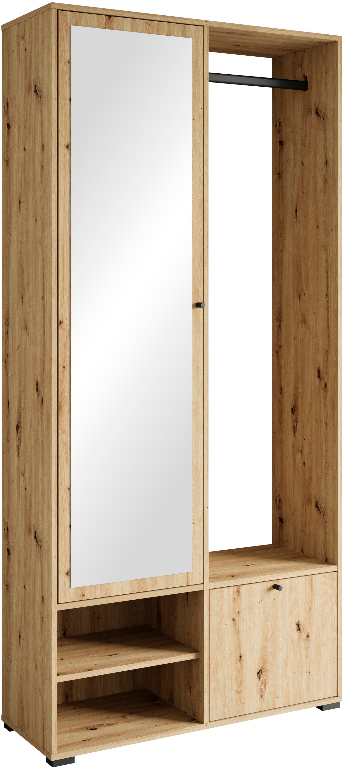 Home affaire Garderobenschrank "DINO Kompaktgarderobe, Garderoben-Set DINO" günstig online kaufen