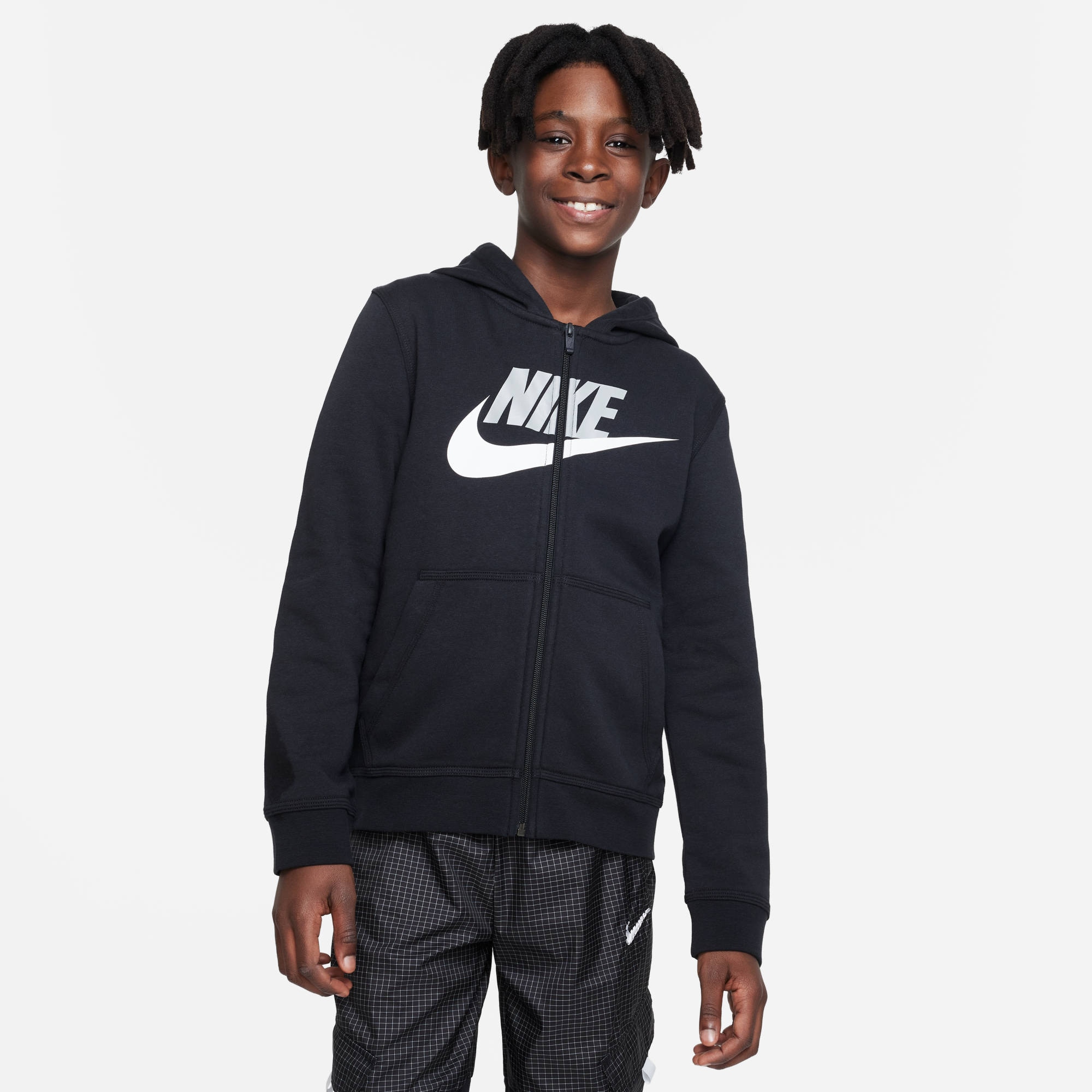 Nike Sportswear Kapuzensweatjacke »Club Fleece Big Kids' (Boys') Full-Zip Hoodie«