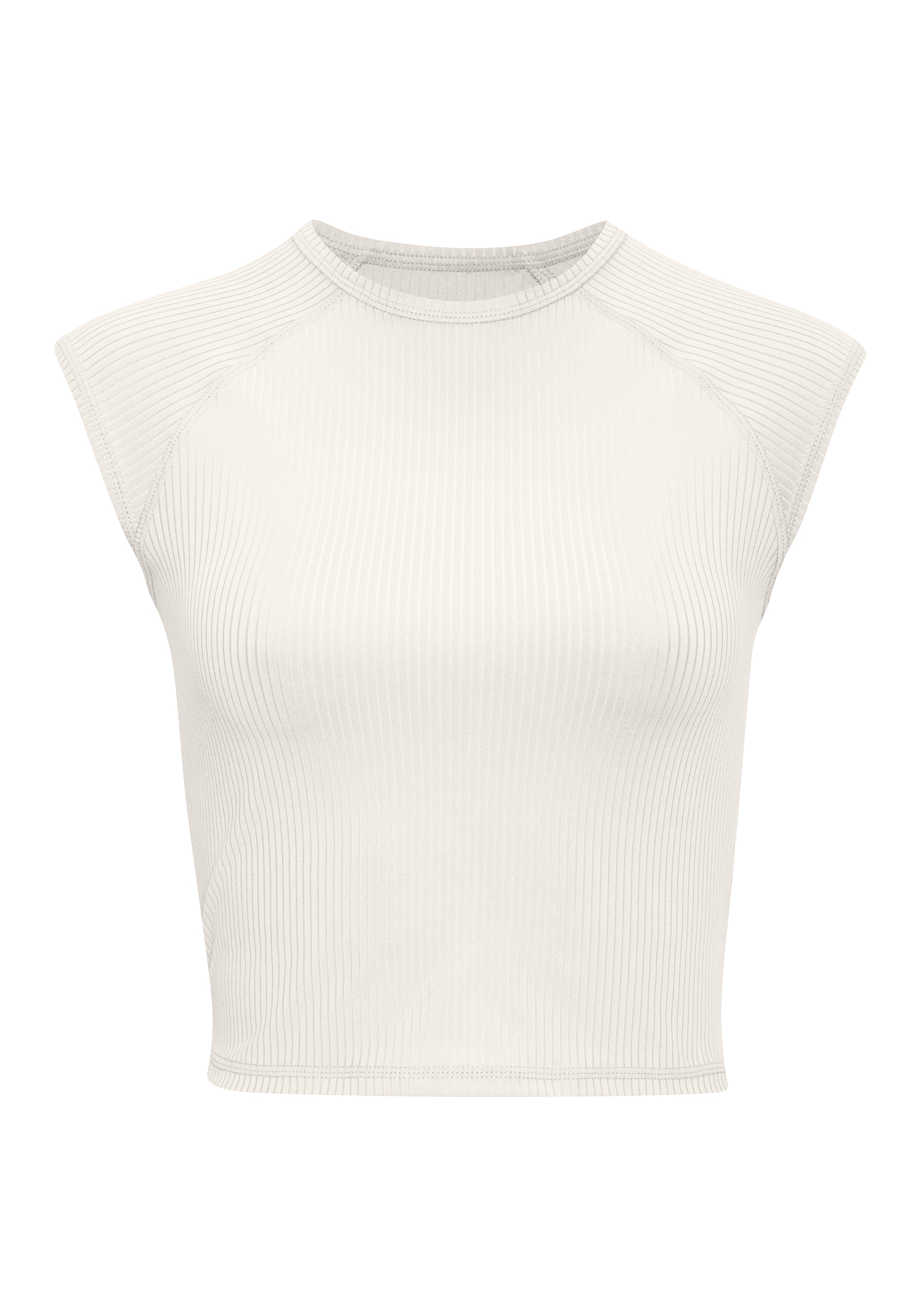 LASCANA ACTIVE T-Shirt aus softer Ripp-Ware