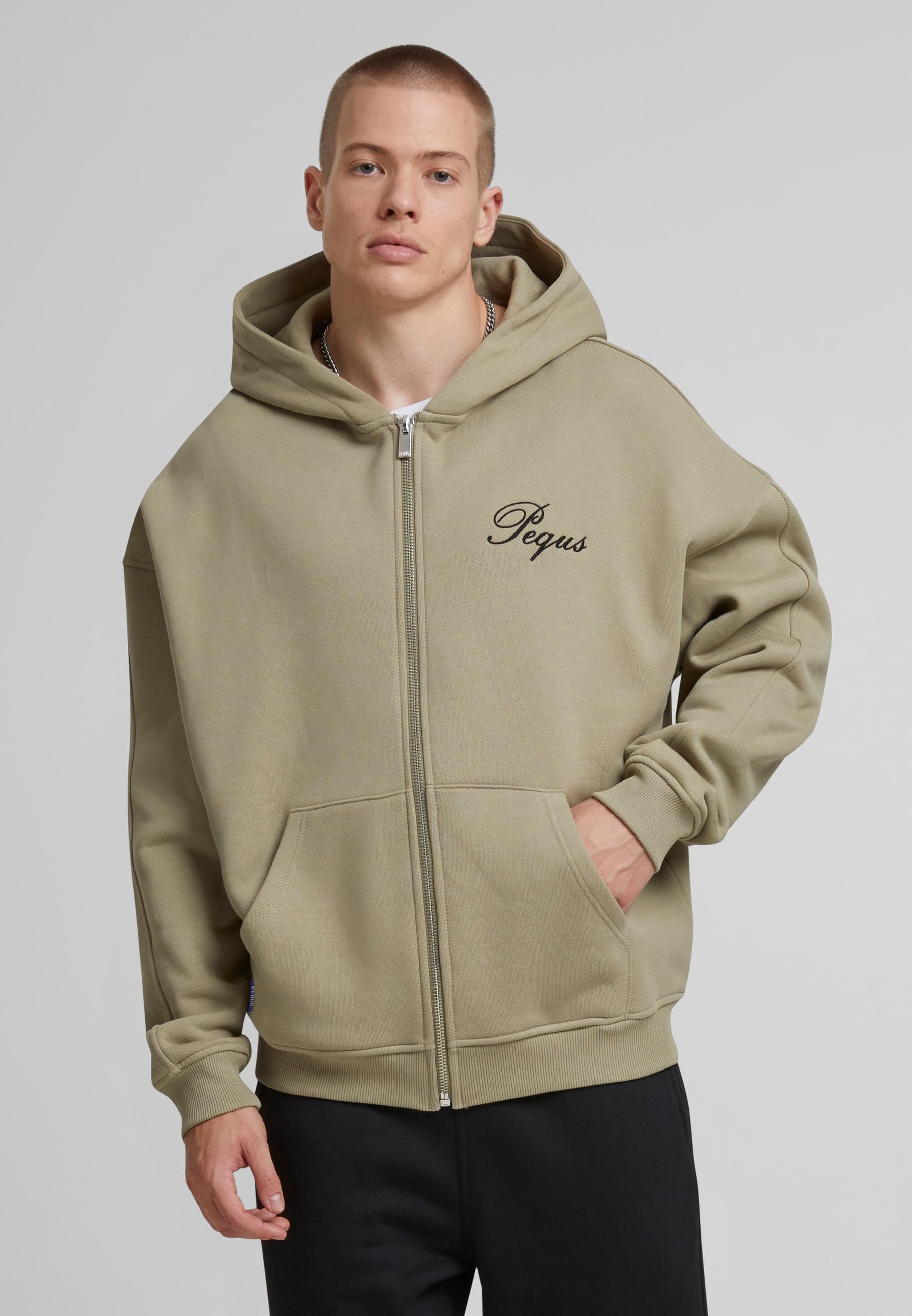 PEQUS Sweatjacke »PEQUS PEQUS Handwritten Logo Zip Hoodie«