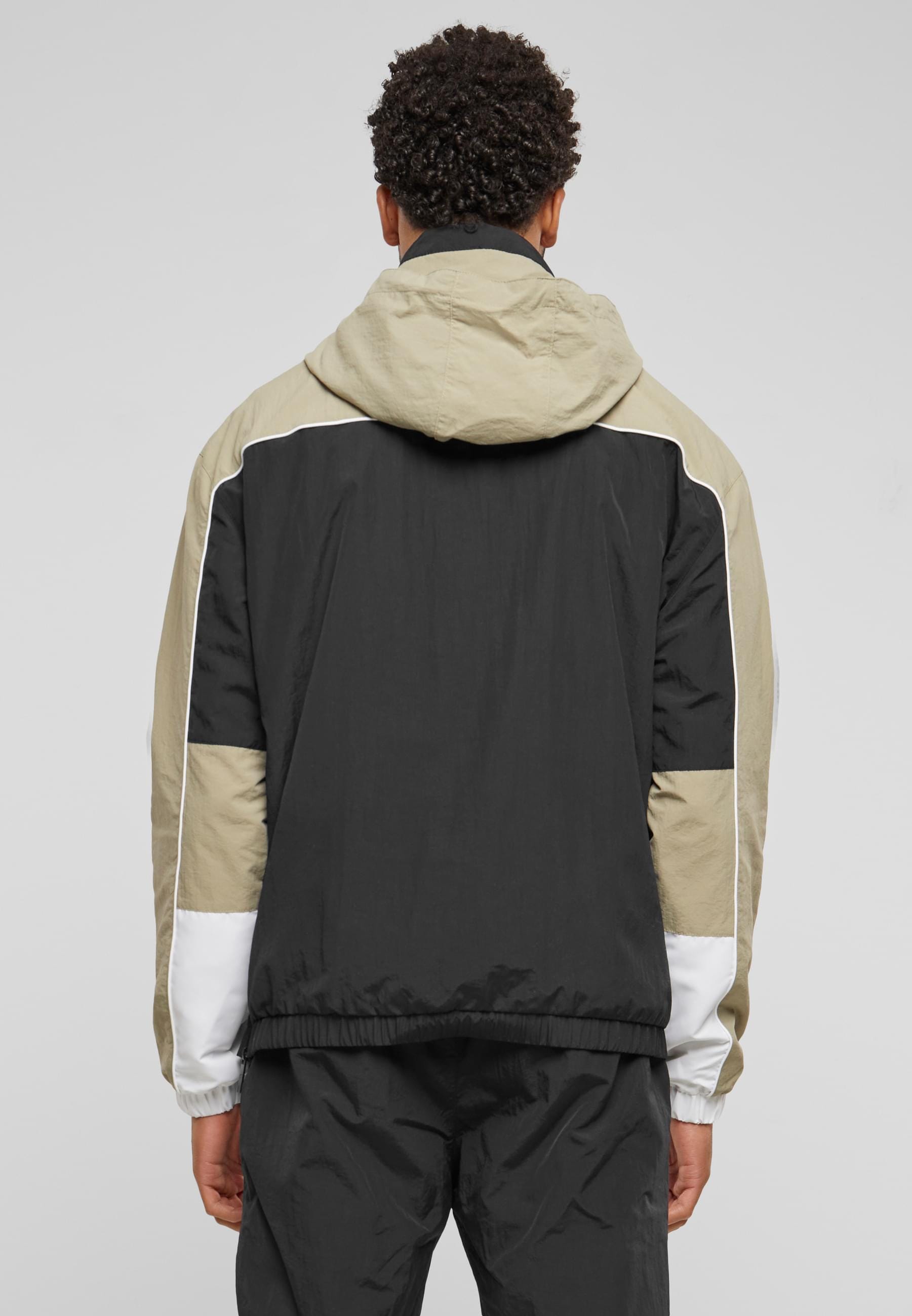 Karl Kani Windbreaker »Karl Kani Herren KU241-006-2 Karl Kani Woven Retro Windbreaker«, (1 St.), mit Kapuze