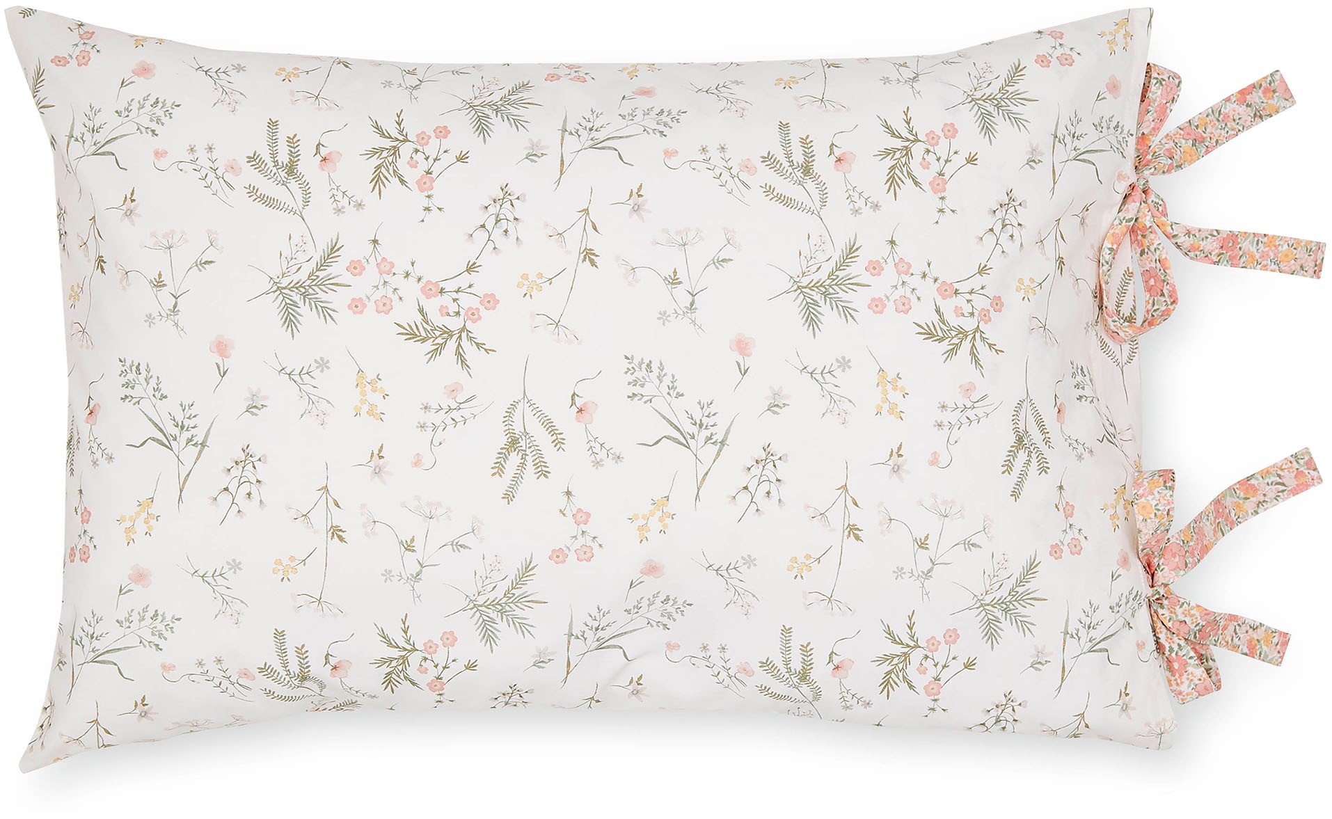 LAURA ASHLEY Wendebettwäsche »Loveston, aus Baumwoll Satin,« 3 tlg. mit floralem Muster, 3teilig, inkl 2 Kissenbezüge