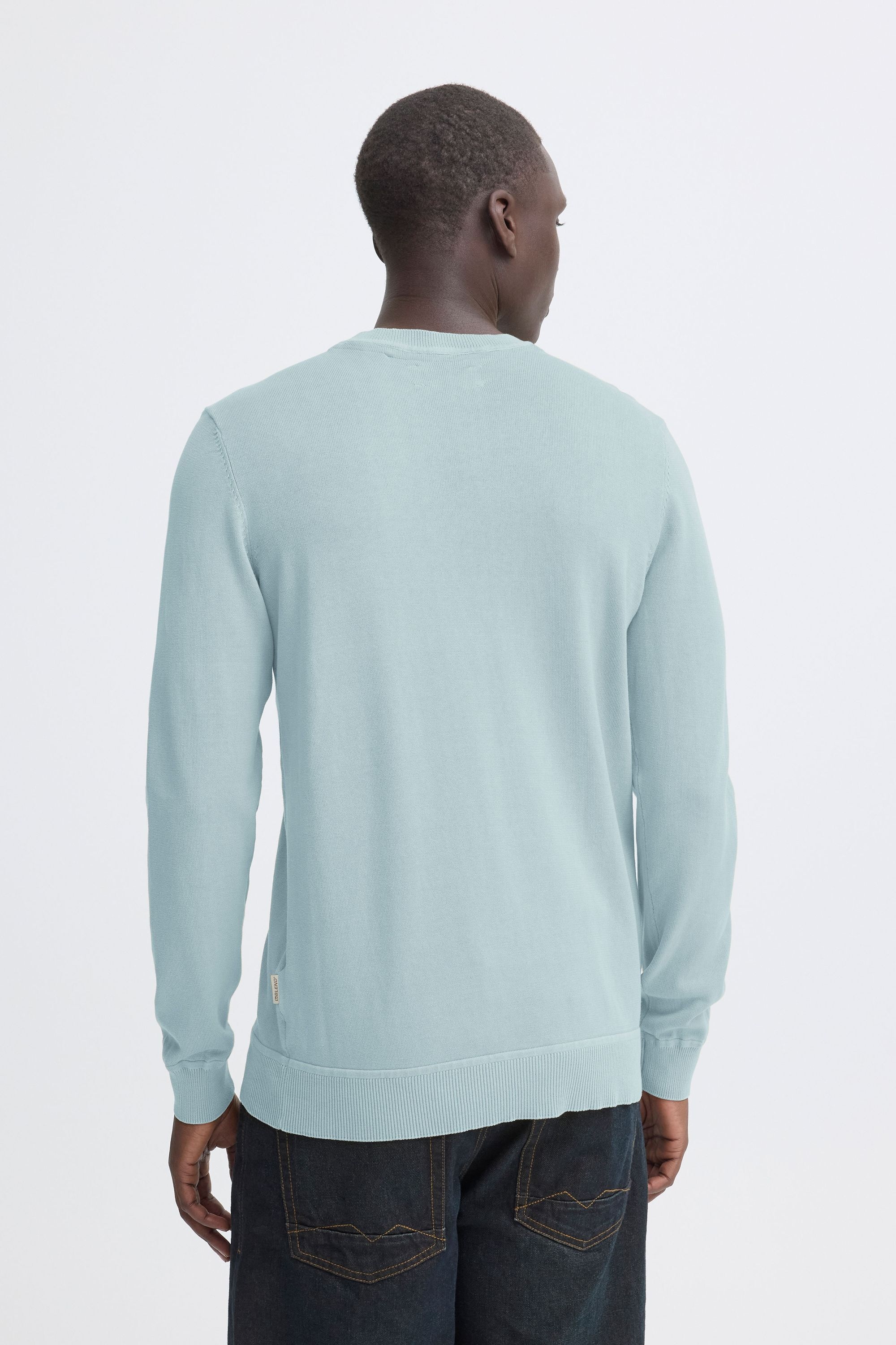 Blend Strickpullover »BHAddo« Schöner Feinstrick-Pullover mit leichten Waschungen