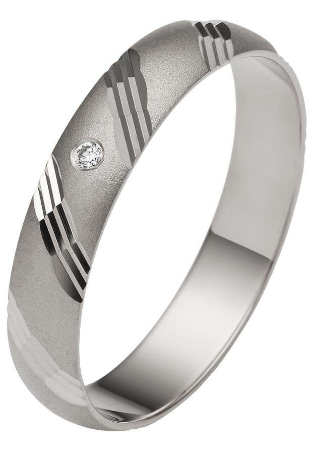 Firetti Trauring »Schmuck Geschenk Gold 375 Hochzeit Ehering "LIEBE"«, Made in Germany, wahlweise mit oder ohne Brillanten