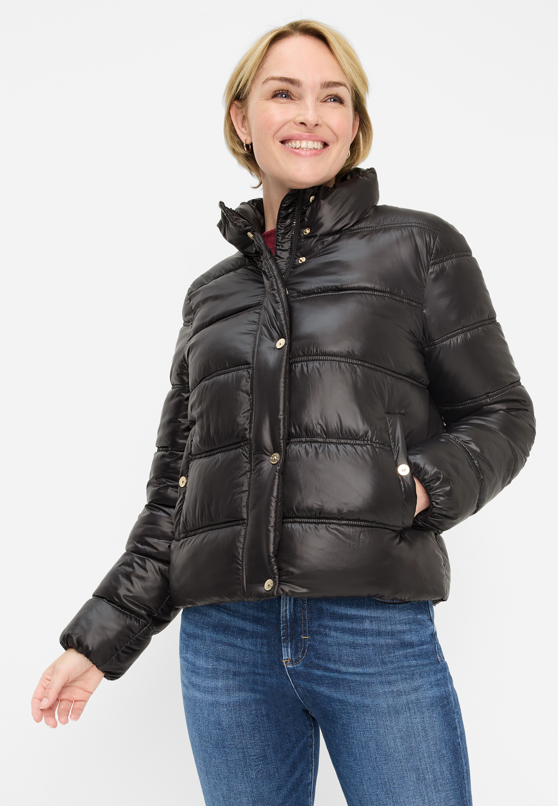 Fuchs Schmitt Steppjacke "Steppjacke", ohne Kapuze, Mit Rundhalsausschnitt günstig online kaufen