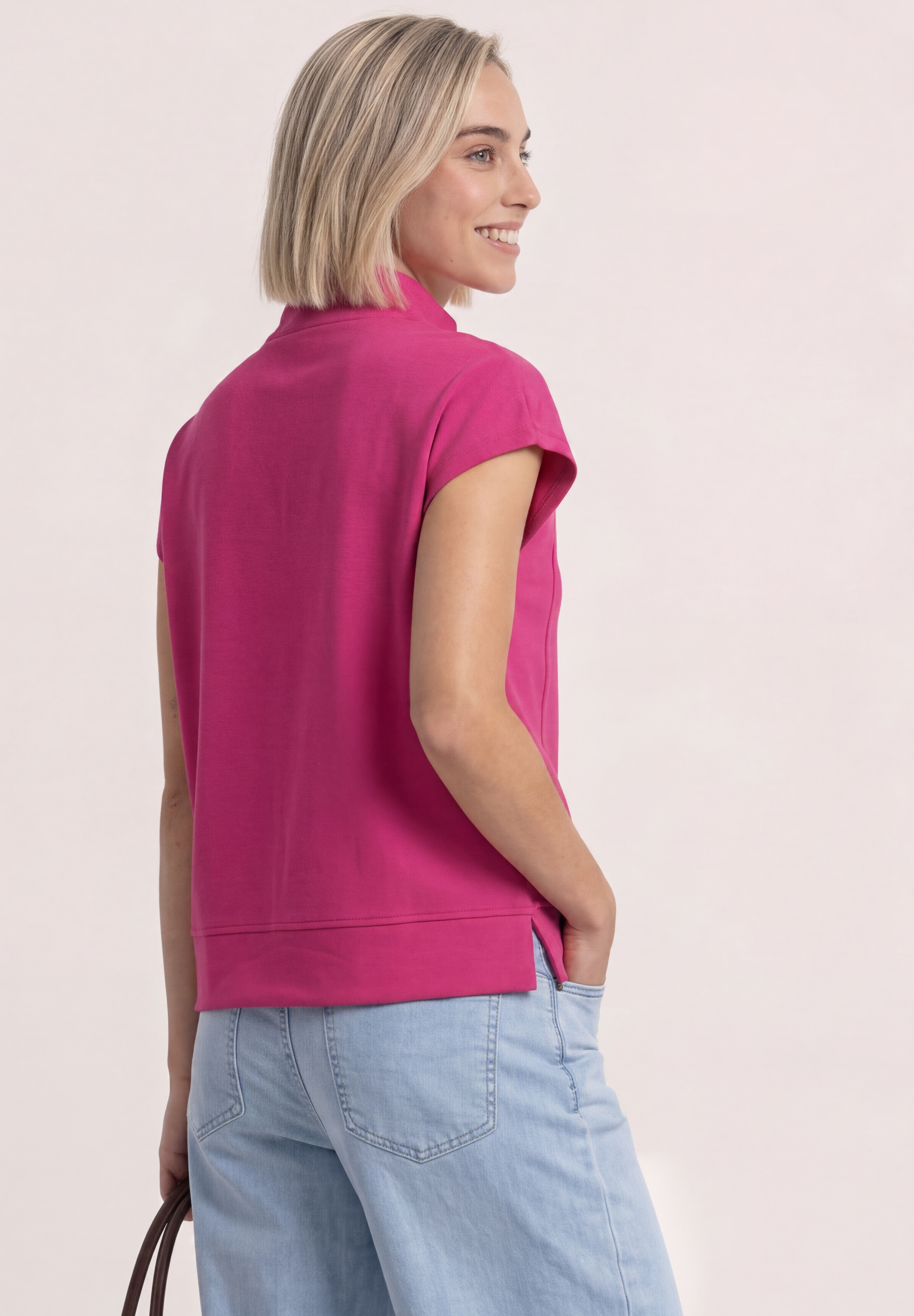 STREET ONE Tanktop in Unifarbe