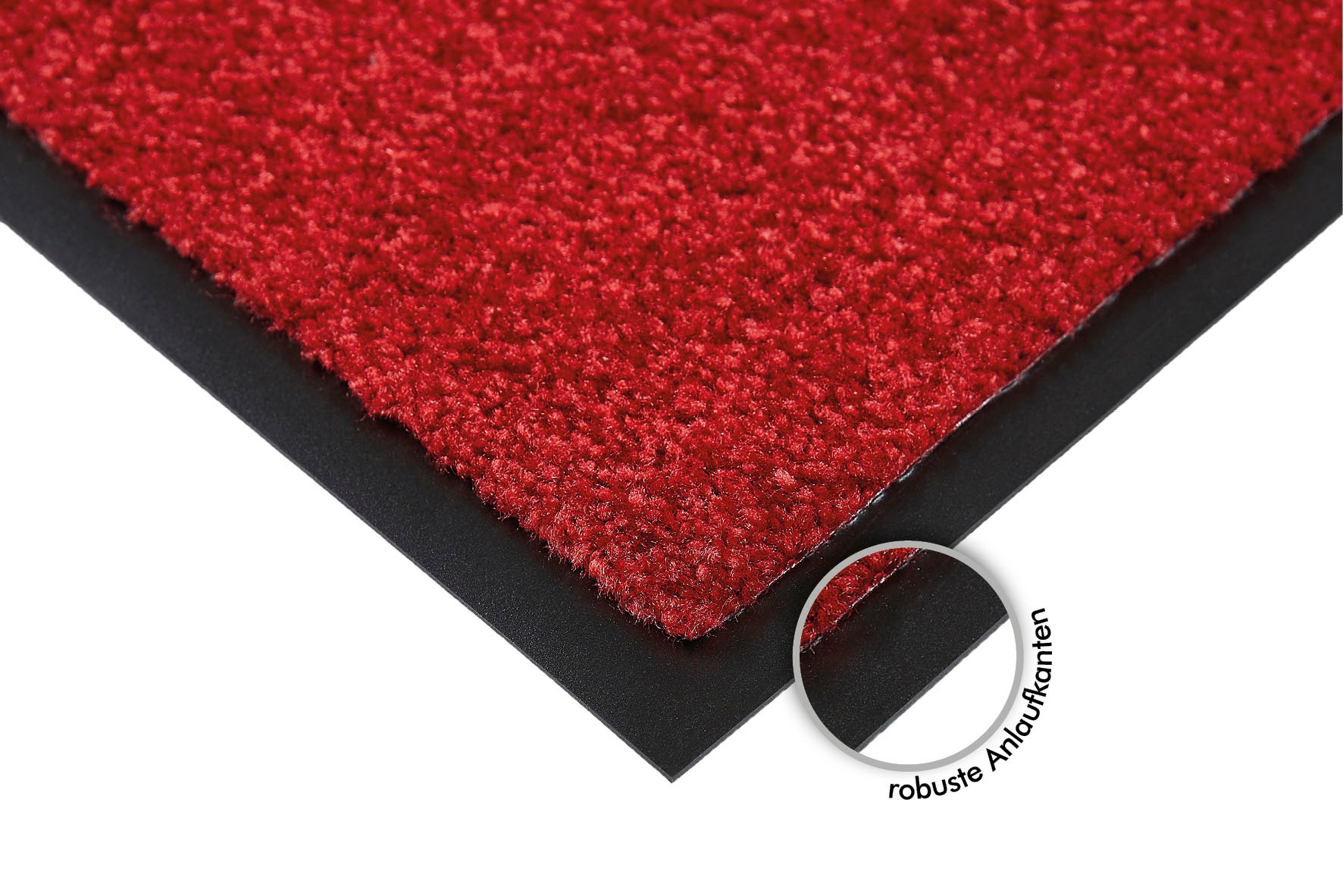Andiamo Fußmatte »Super Wash & Clean, Made in Belgium«, rechteckig, 7 mm Höhe, Schmutzfangmatte, Uni Farben, rutschhemmend, waschbar