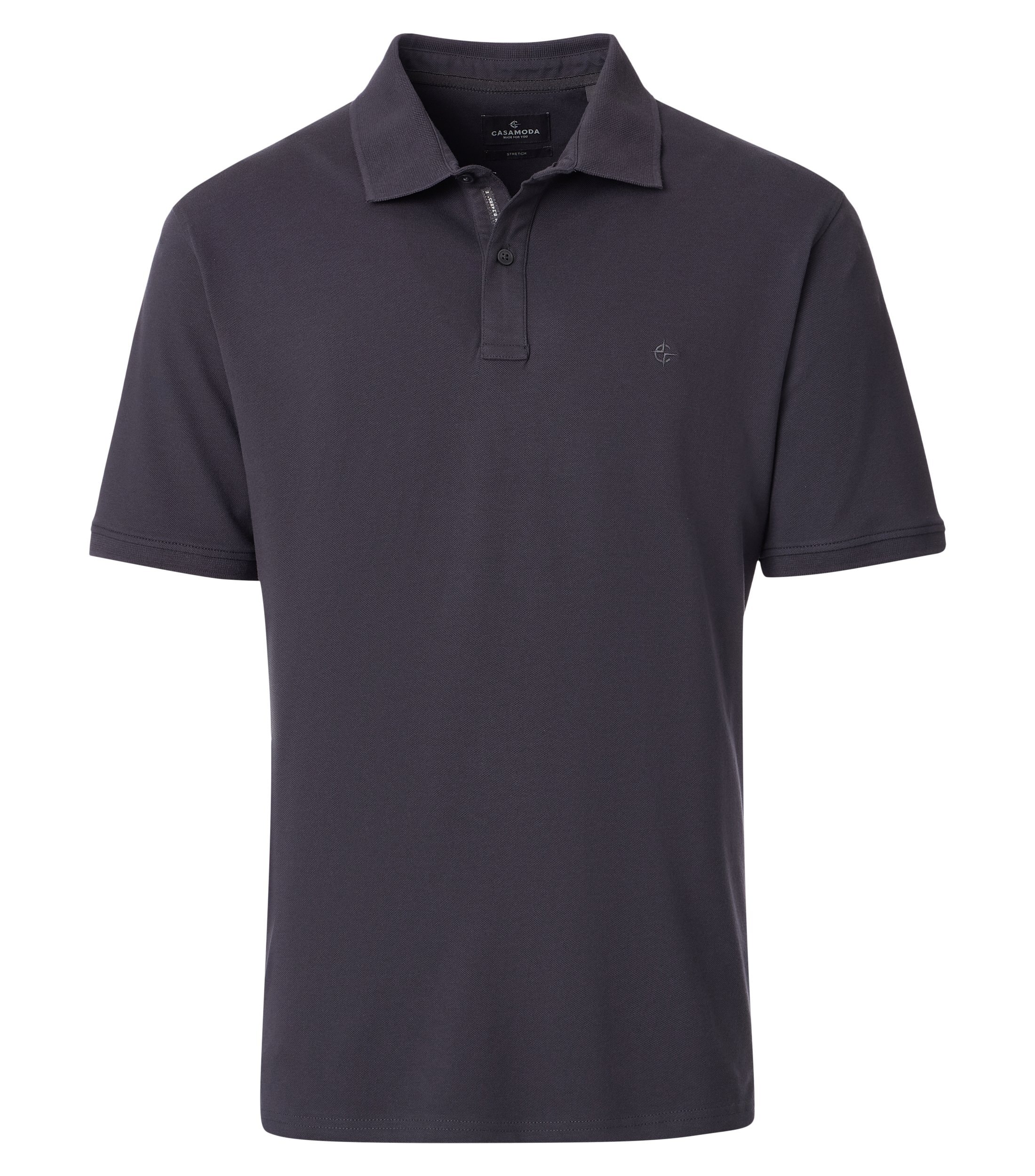 CASAMODA Poloshirt "CASAMODA Polo-Shirt uni" günstig online kaufen