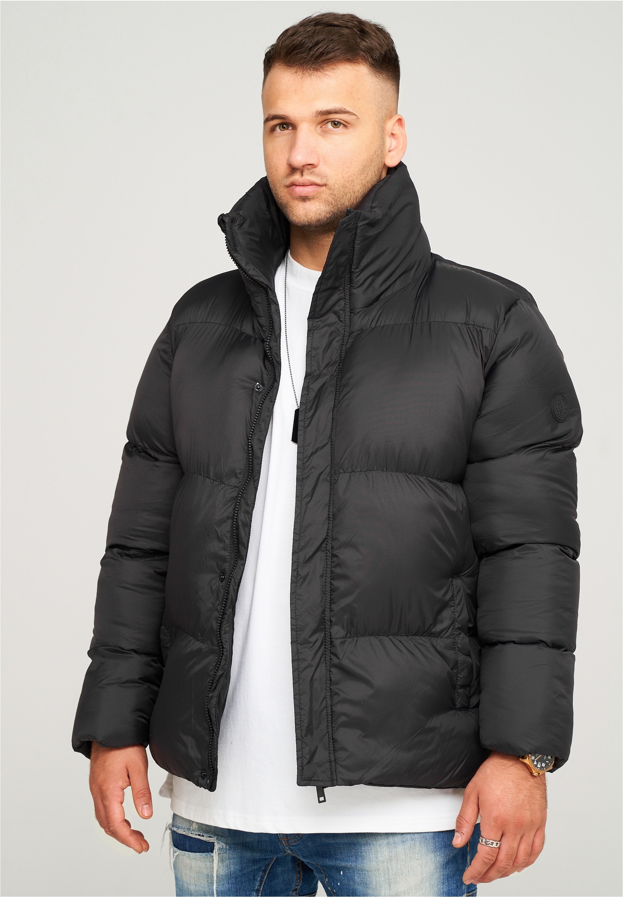 behype Steppjacke »BHJEFFREY PUFFER«, mit hohem Kragen