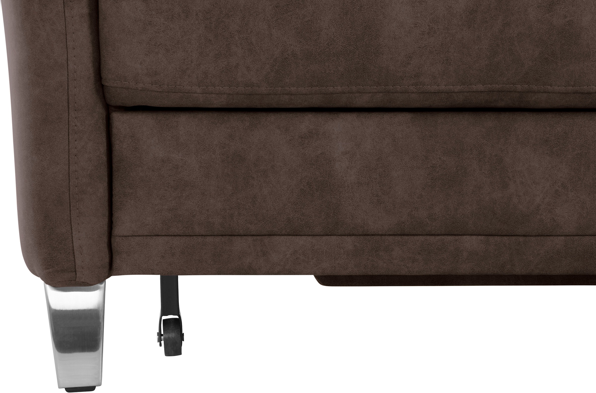 sit&more Ecksofa »Clio L-Form«, wahlweise mit Bettfunktion und Bettkasten, inklusive Federkern