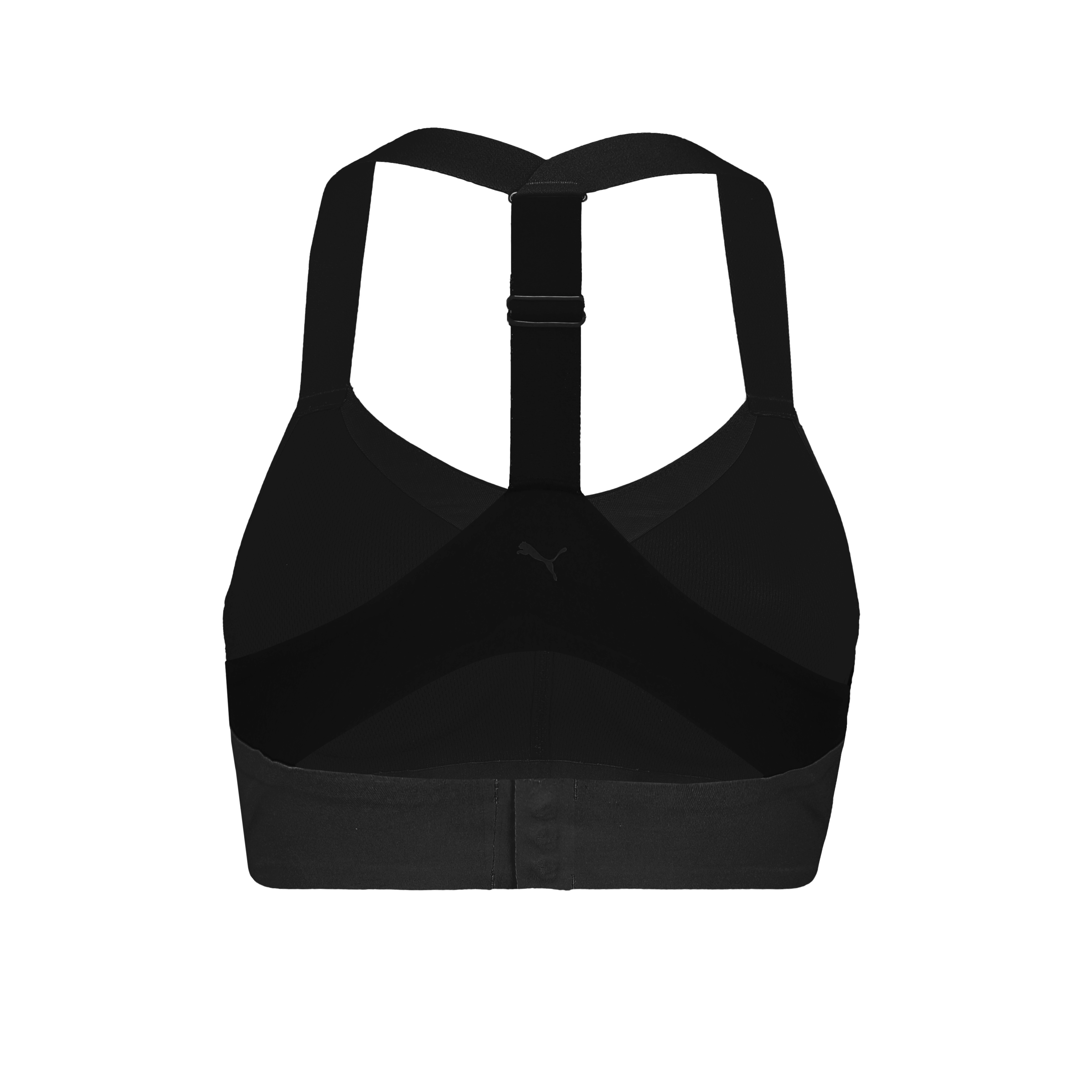 PUMA Bügelloser BH »PUMA WOMEN HIGH SUPPORT ACTIVE BRA 1P«, Mit breiten Trägern, Doppelcupgrößen