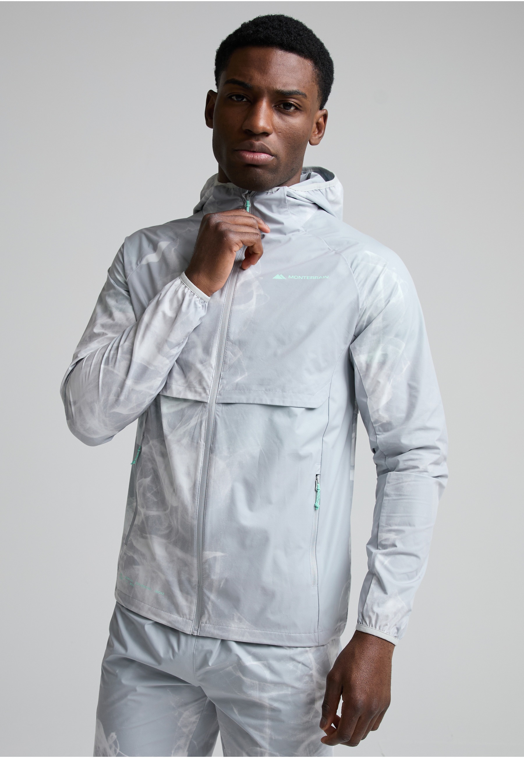 Monterrain Outdoorjacke »Monterrain TRANSCEND WINDRUNNER« 1 Stk. tlg. mit Kapuze