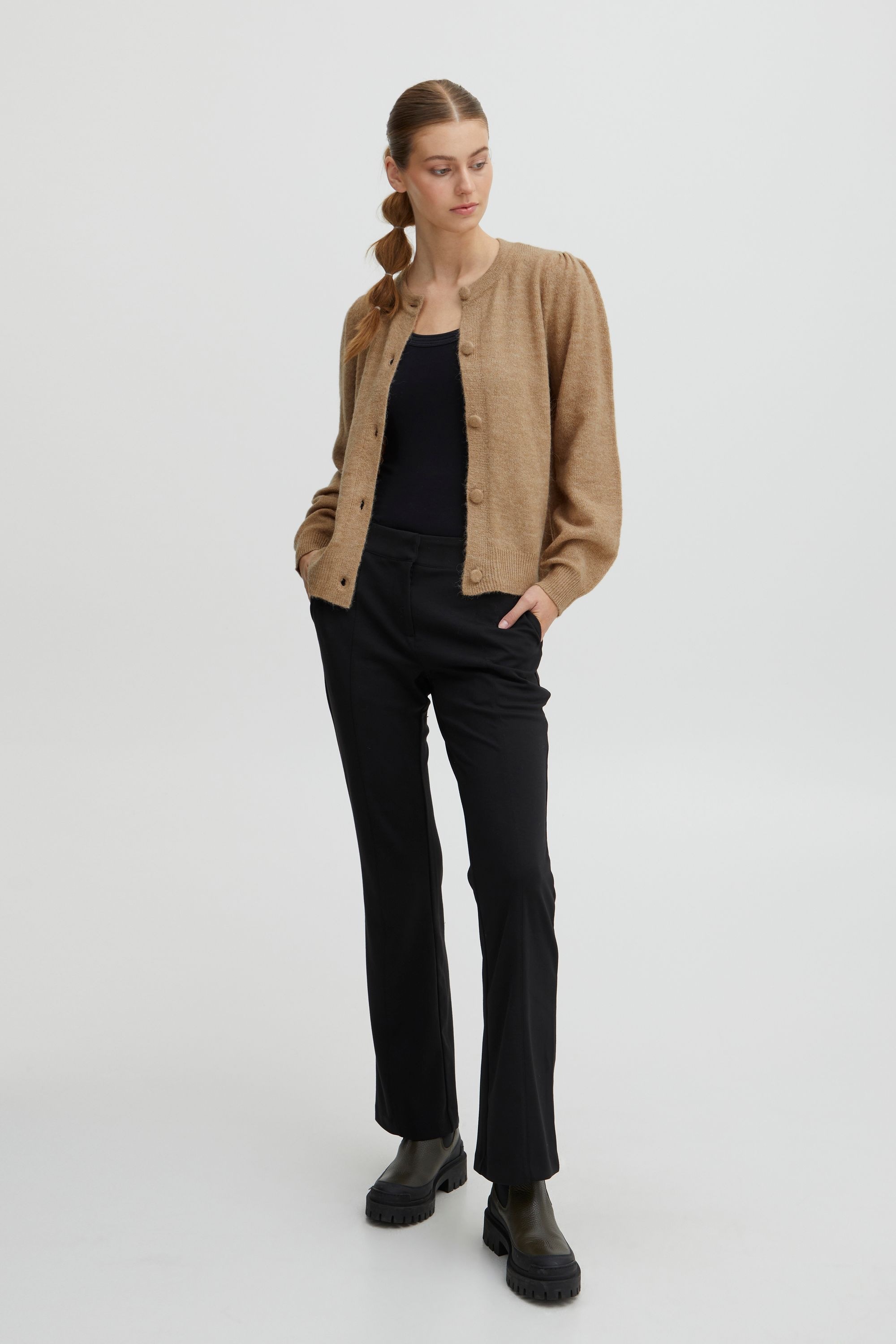 Ichi Strickfleece-Pullover »Strickpullover IHKamara«