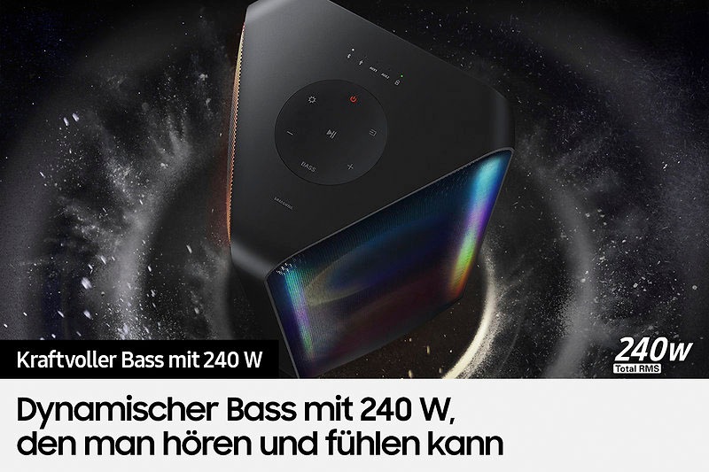 Samsung Party-Lautsprecher »MX-ST50B/ZG«, mit vielen Lichteffekten