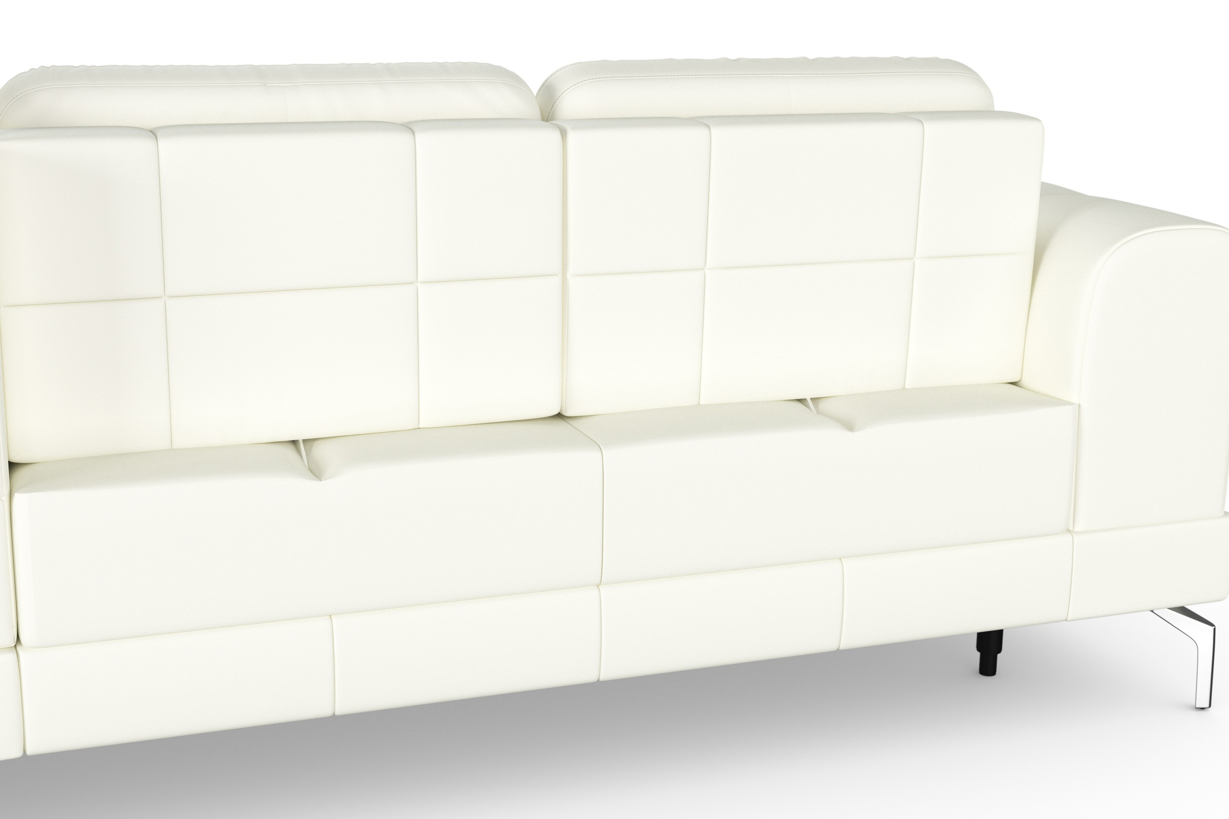 sit&more Ecksofa »Bendigo L-Form«, inklusive Sitztiefenverstellung, Bodenfreiheit 15 cm, 2 Fußfarben