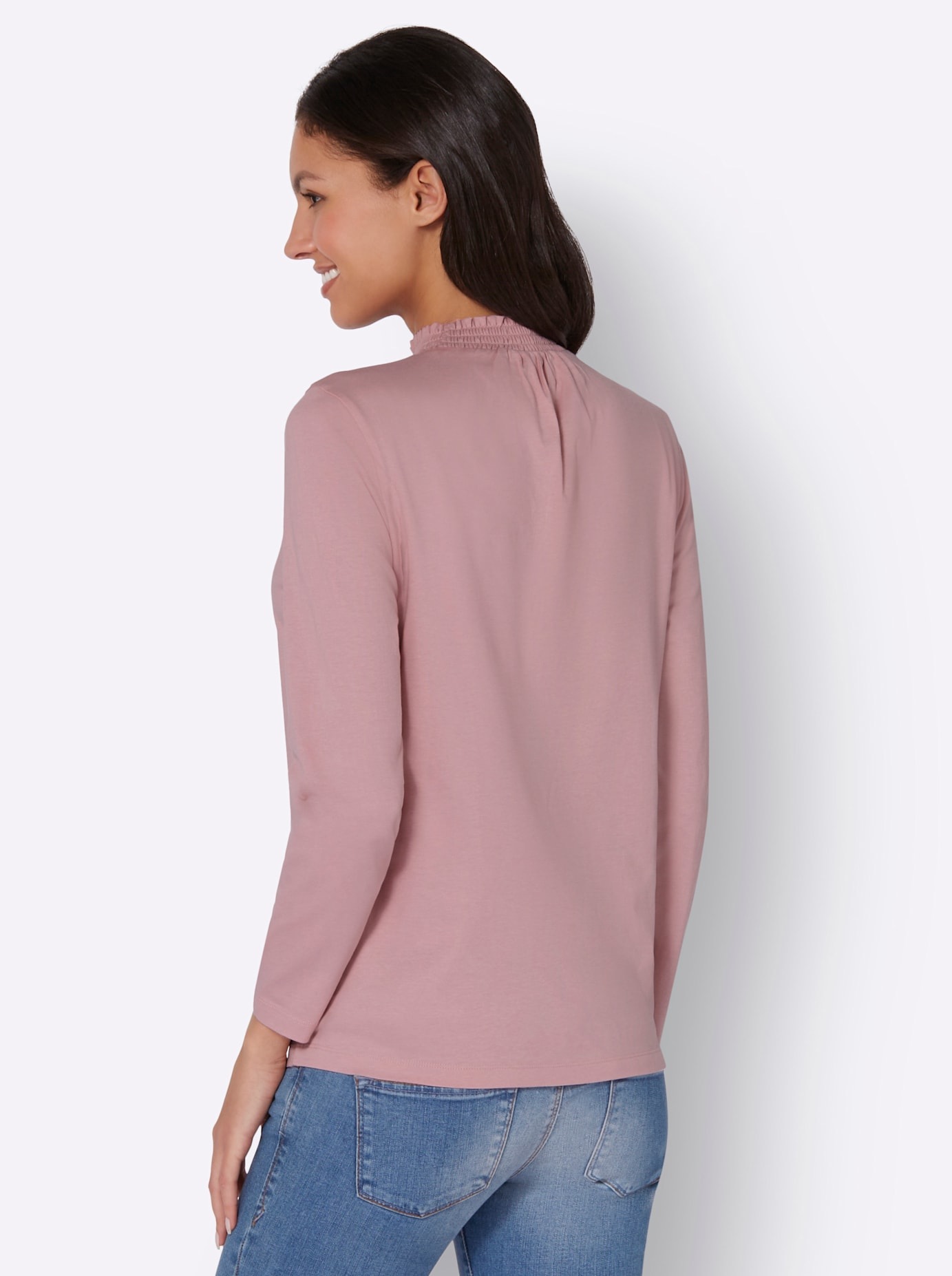 Classic Basics Stehkragenshirt "Stehkragen-Shirt" 1 Stk. tlg. günstig online kaufen