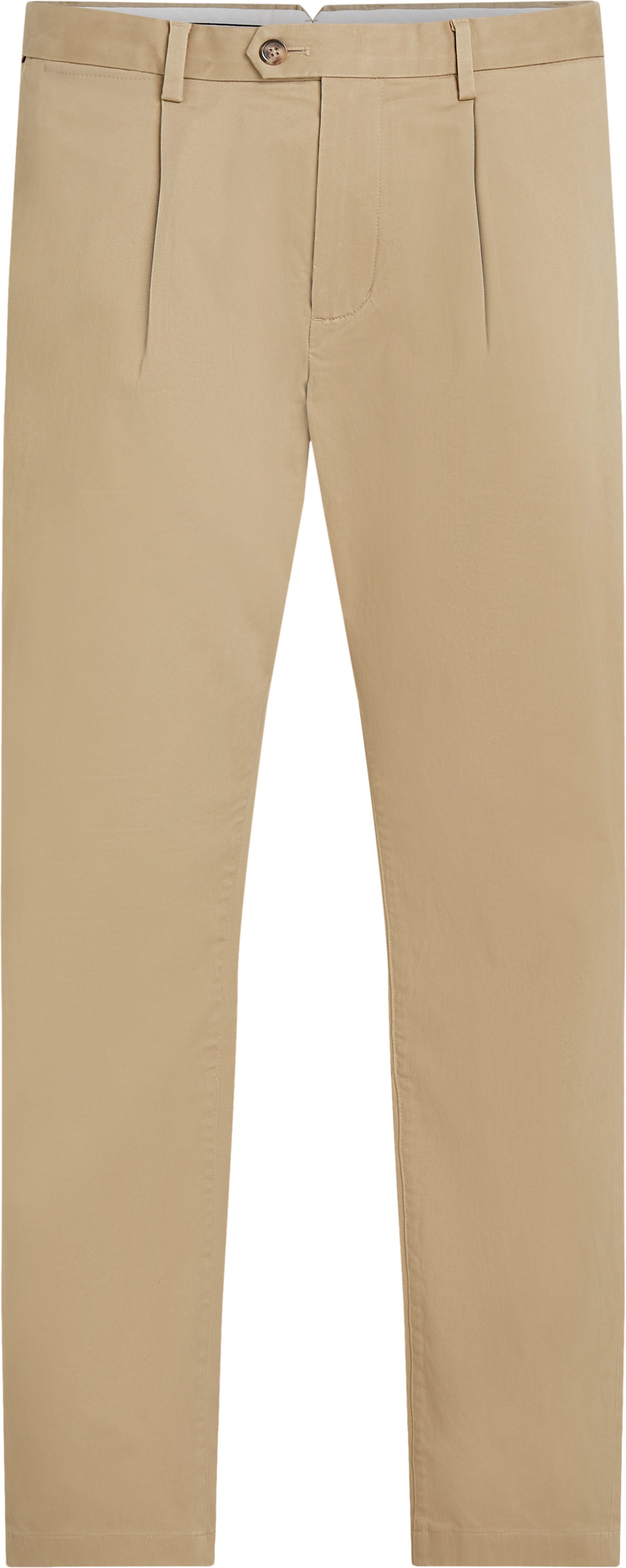 Tommy Hilfiger Chinohose »HARLEM 1PLT CHINO SATIN«, relaxed fit, Bundhalte