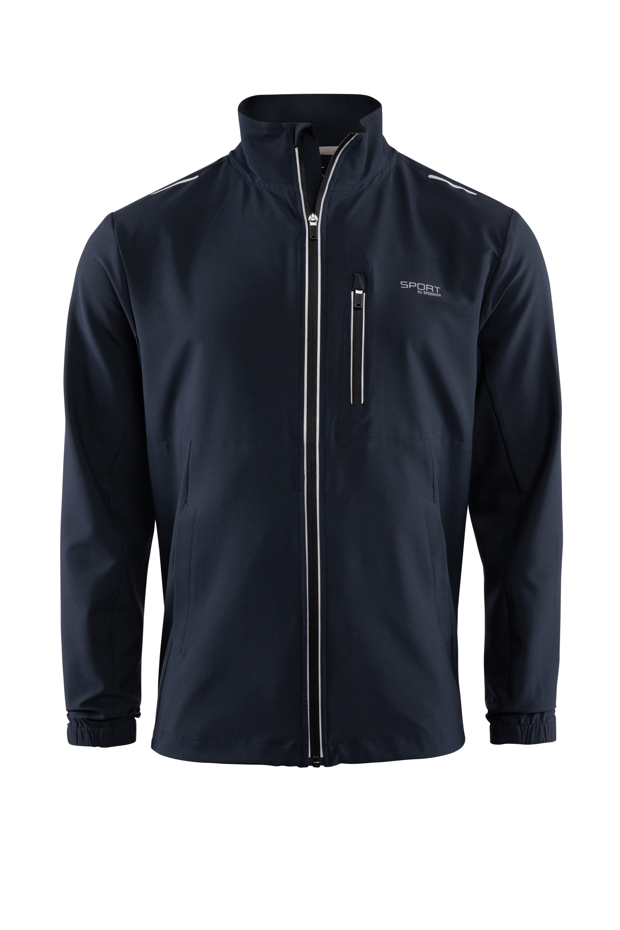 Stooker Men Sweatjacke »SIDNEY Sweatjacke Sportjacke« Sportjacke Stehkragen Regular Fit für Herren