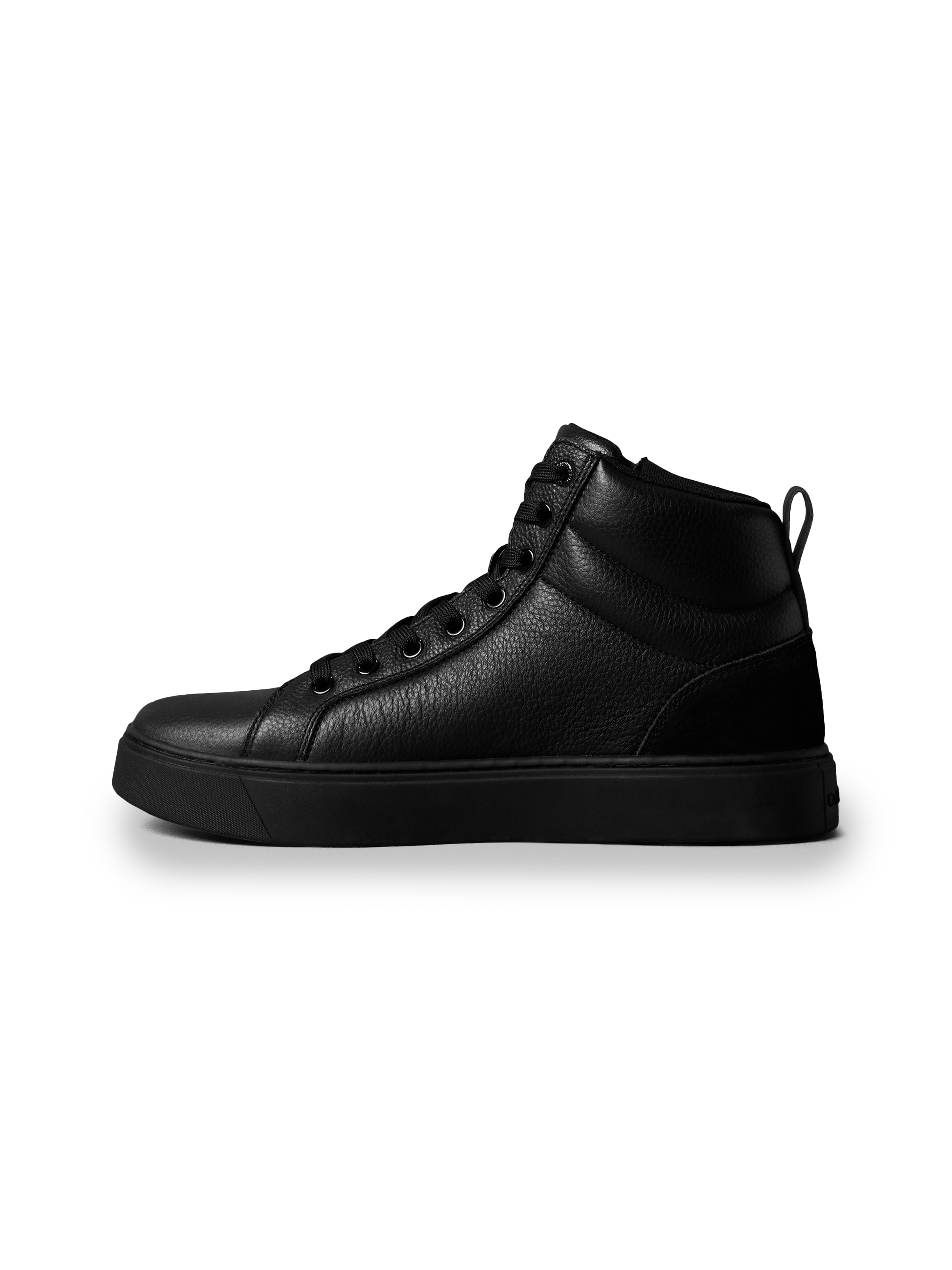 Calvin Klein Jeans Schnürboots »CLASSIC CUP MID LACEUP ZIP LTH«, High Top Sneaker, Sneakerboots, Stiefelette mit gepolstertem Schaft