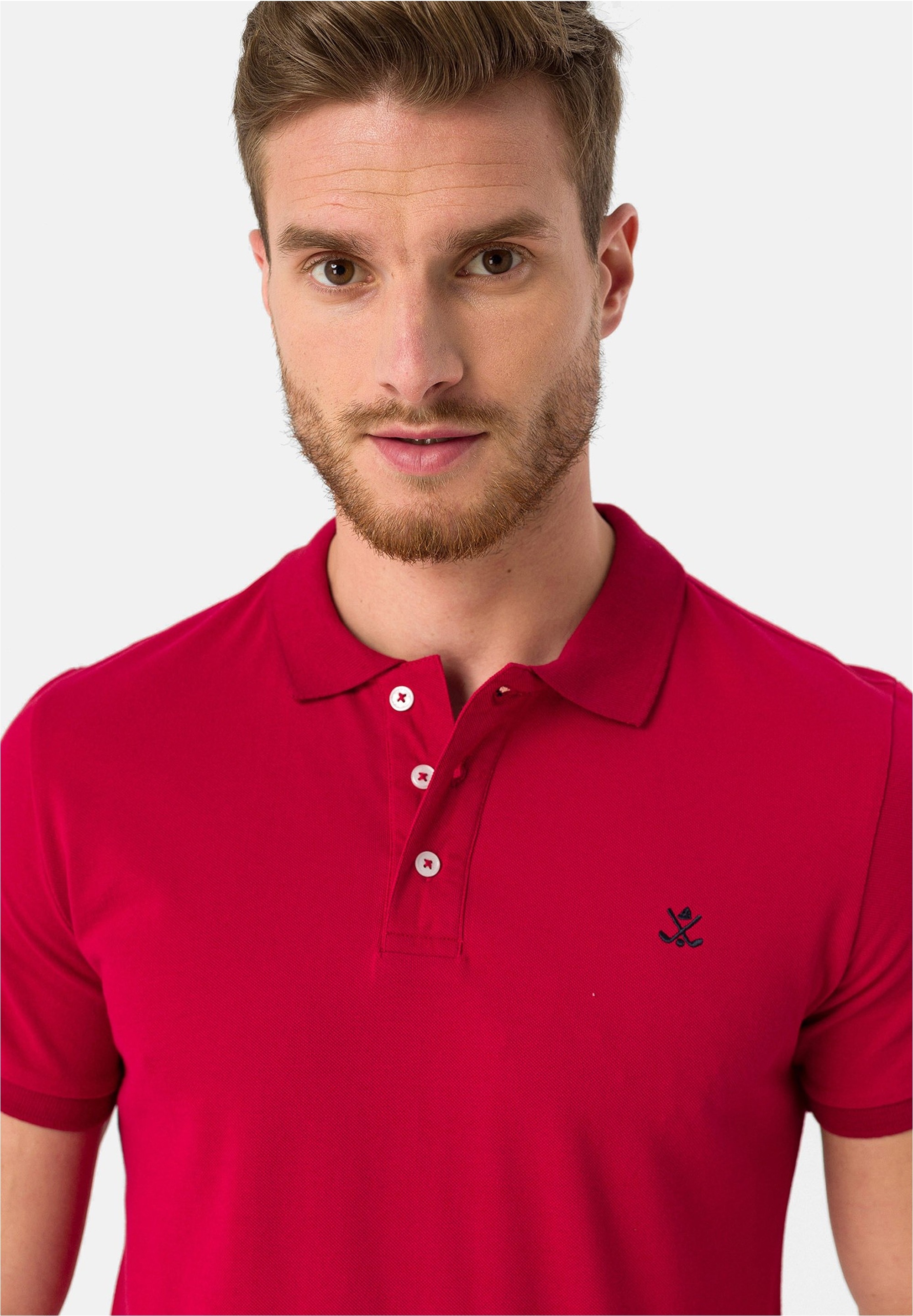 SIR RAYMOND TAILOR Poloshirt »Wheaton«, (1 tlg.), mit klassischem Kragen und kurzer Knopfleiste