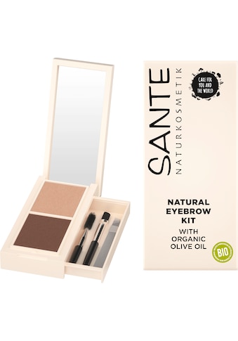 SANTE Augenbrauen-Puder »Natural Eyebrow Kit...