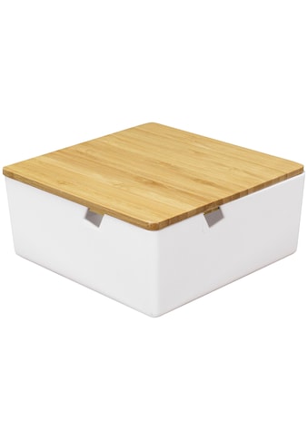 Kleine Wolke Aufbewahrungsbox »Timber Box«, weiß, Bambus kaufen