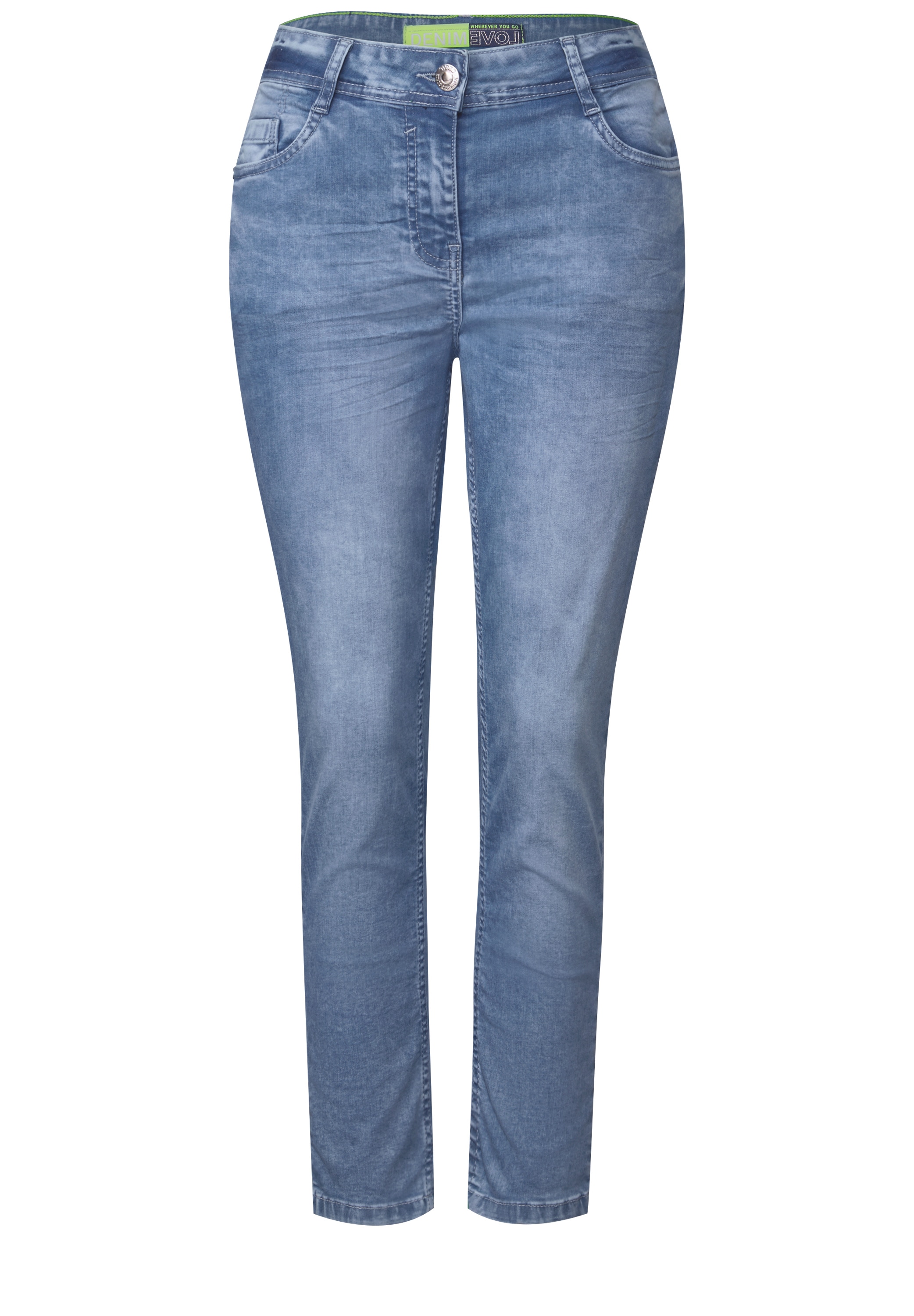 Cecil Comfort-fit-Jeans, Middle Waist
