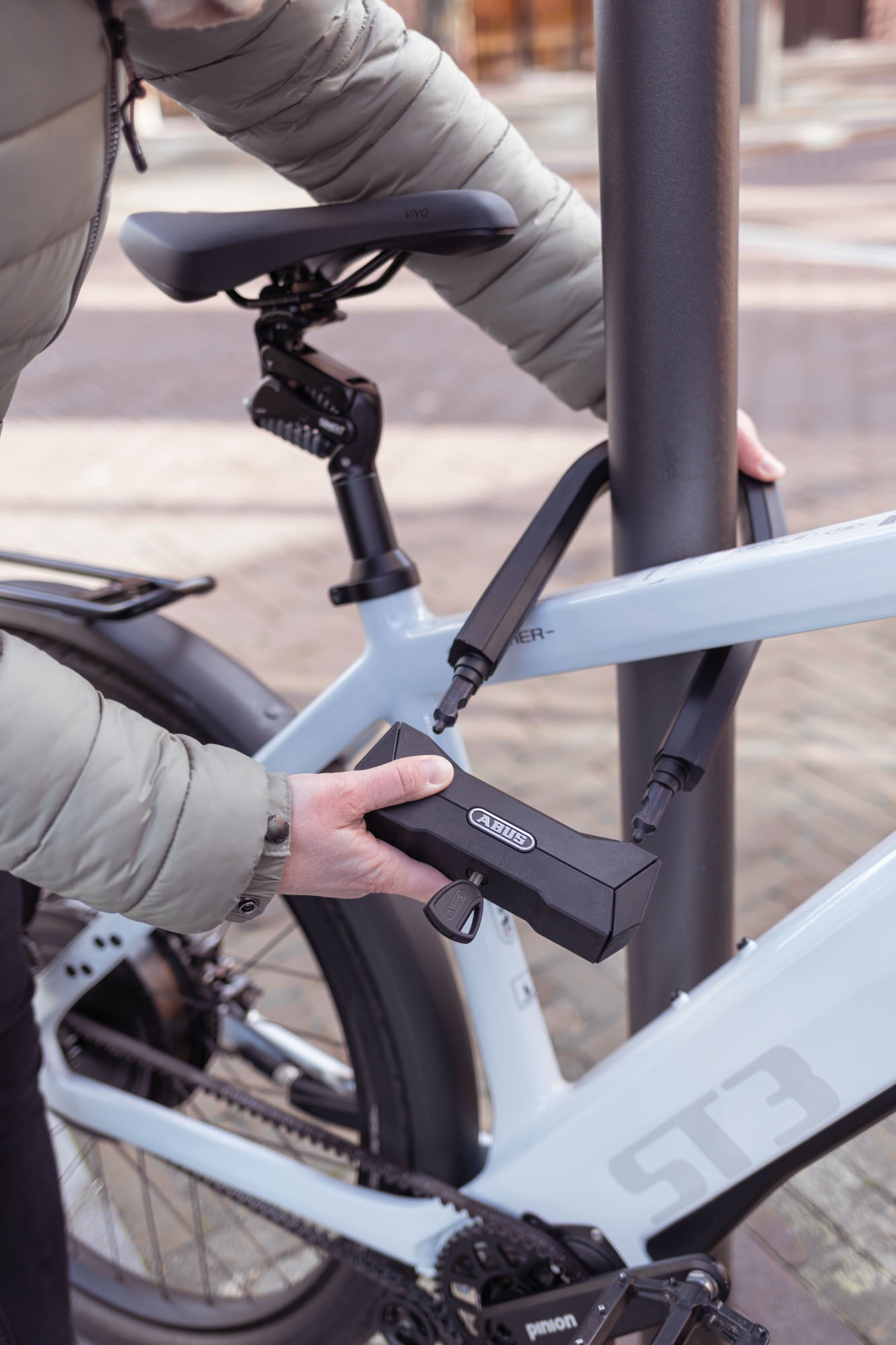 ABUS Bügelschloss »2500/165HB230 Granit Super Extreme + USH2500«