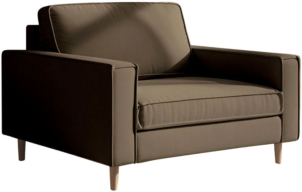 Home affaire Loveseat "Pinto Skandi 105 cm, Chenille, Struktur" günstig online kaufen