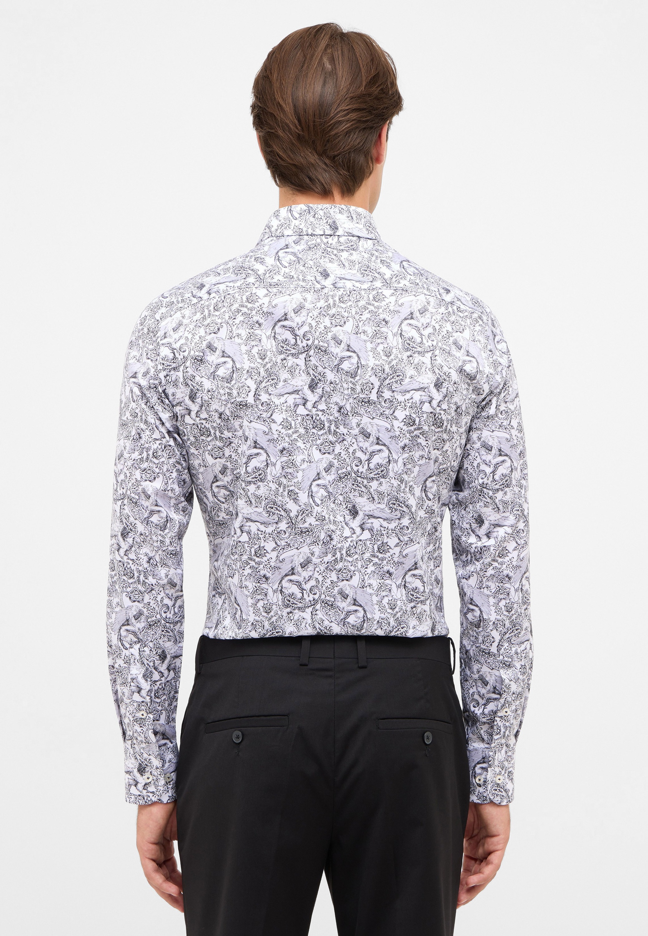Eterna Langarmhemd "SLIM FIT", NON IRON (bügelfrei) günstig online kaufen