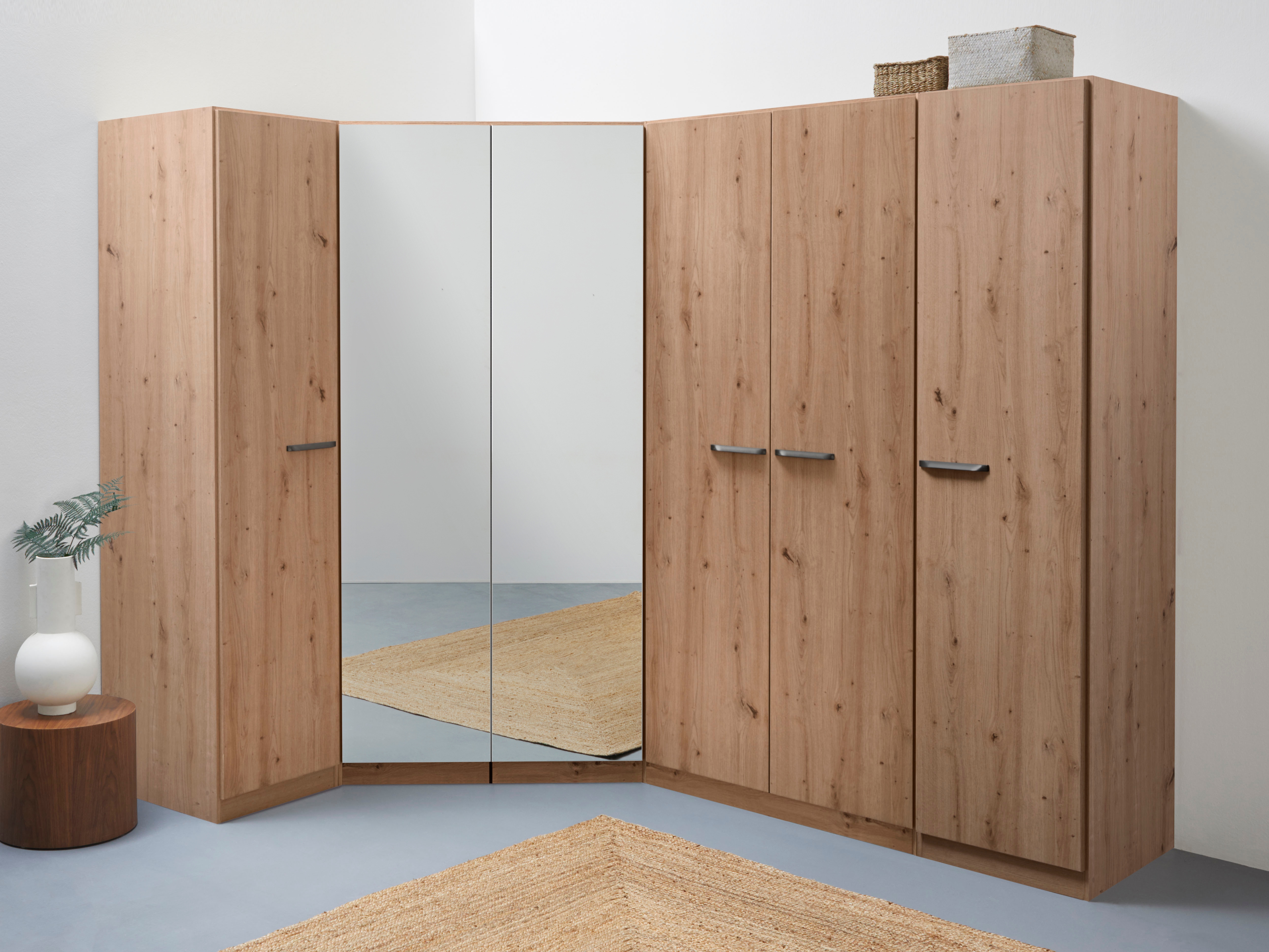 rauch "Kleiderschrank Schrank Garderobe Wäscheschrank VANDOR" Set