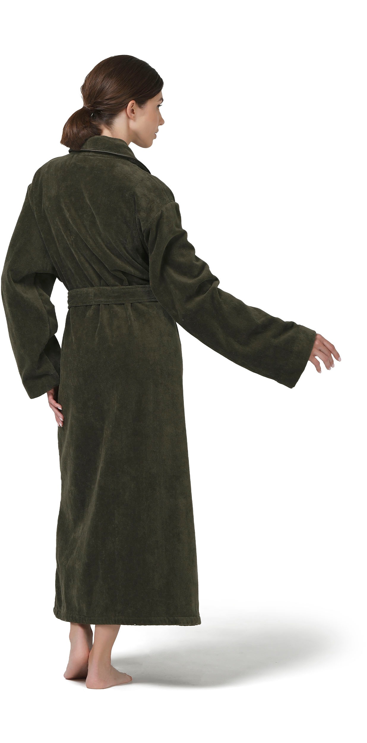 Thumbnail - Möve Unisex-Bademantel "ideal für Sauna & Spa, Hotelbademantel, Morgenmantel" 1 Stk. tlg.