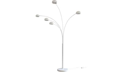 SalesFever Stehlampe »Flemming«, E14, 1 St., 5 bewegliche Arme, Dimmschalter, echter... kaufen