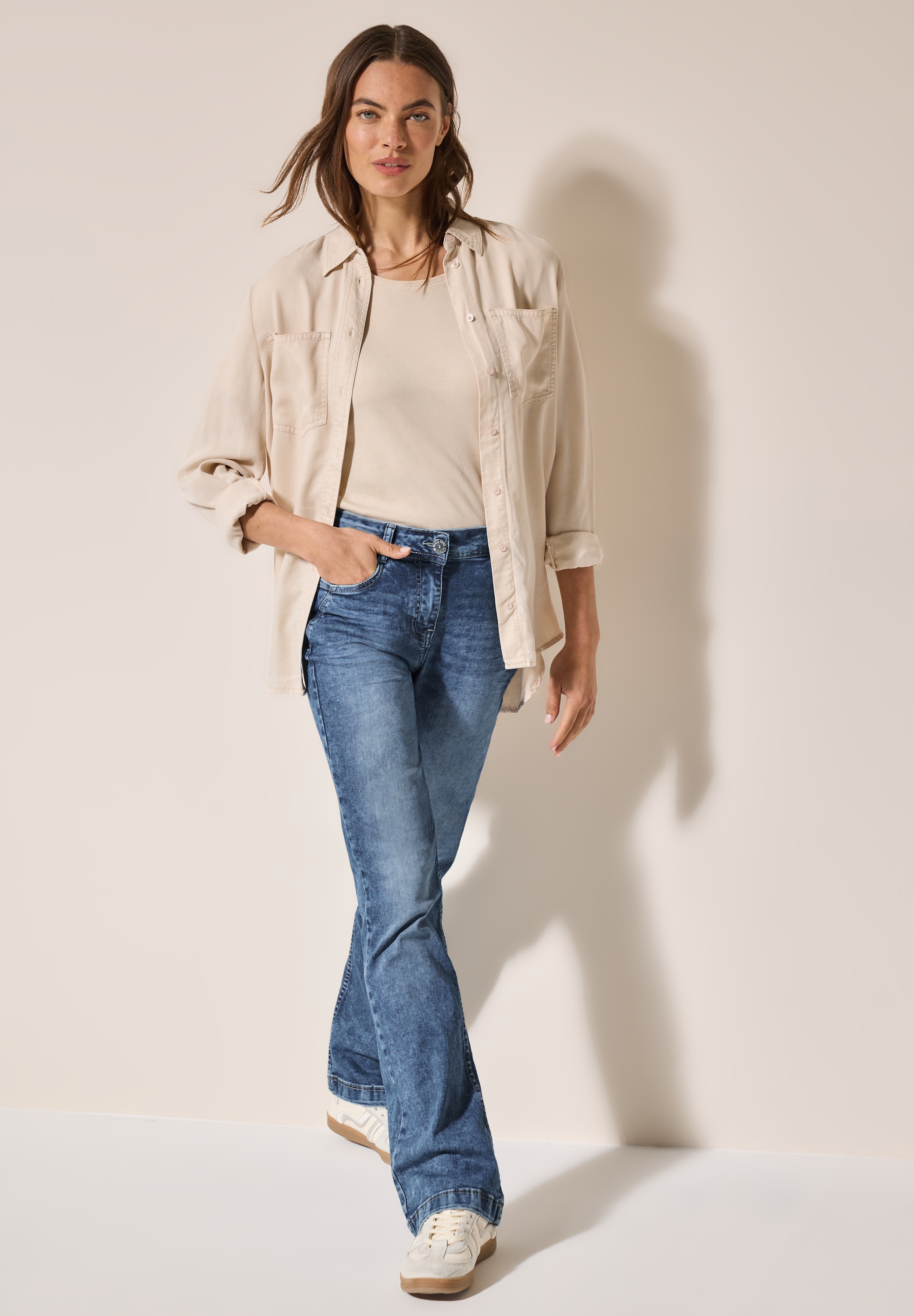 Cecil Gerade Jeans, 5-Pocket-Style